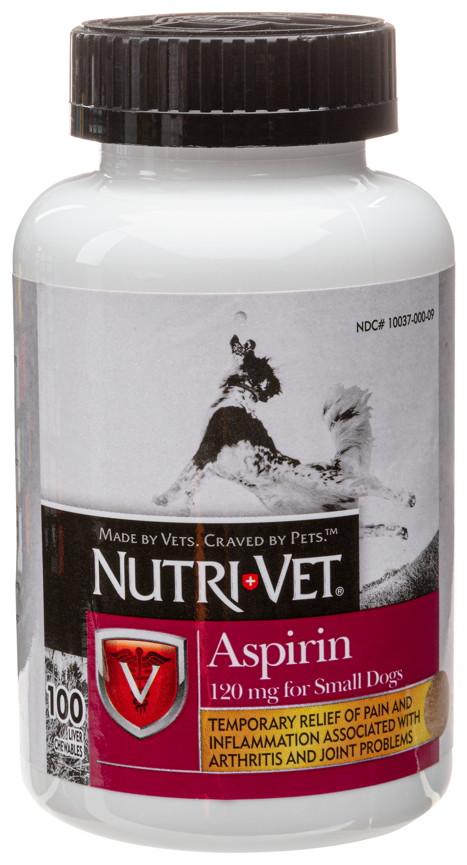 Nutri-Vet Aspirin Chewable Tablets for Small Dogs - Nutri-Vet