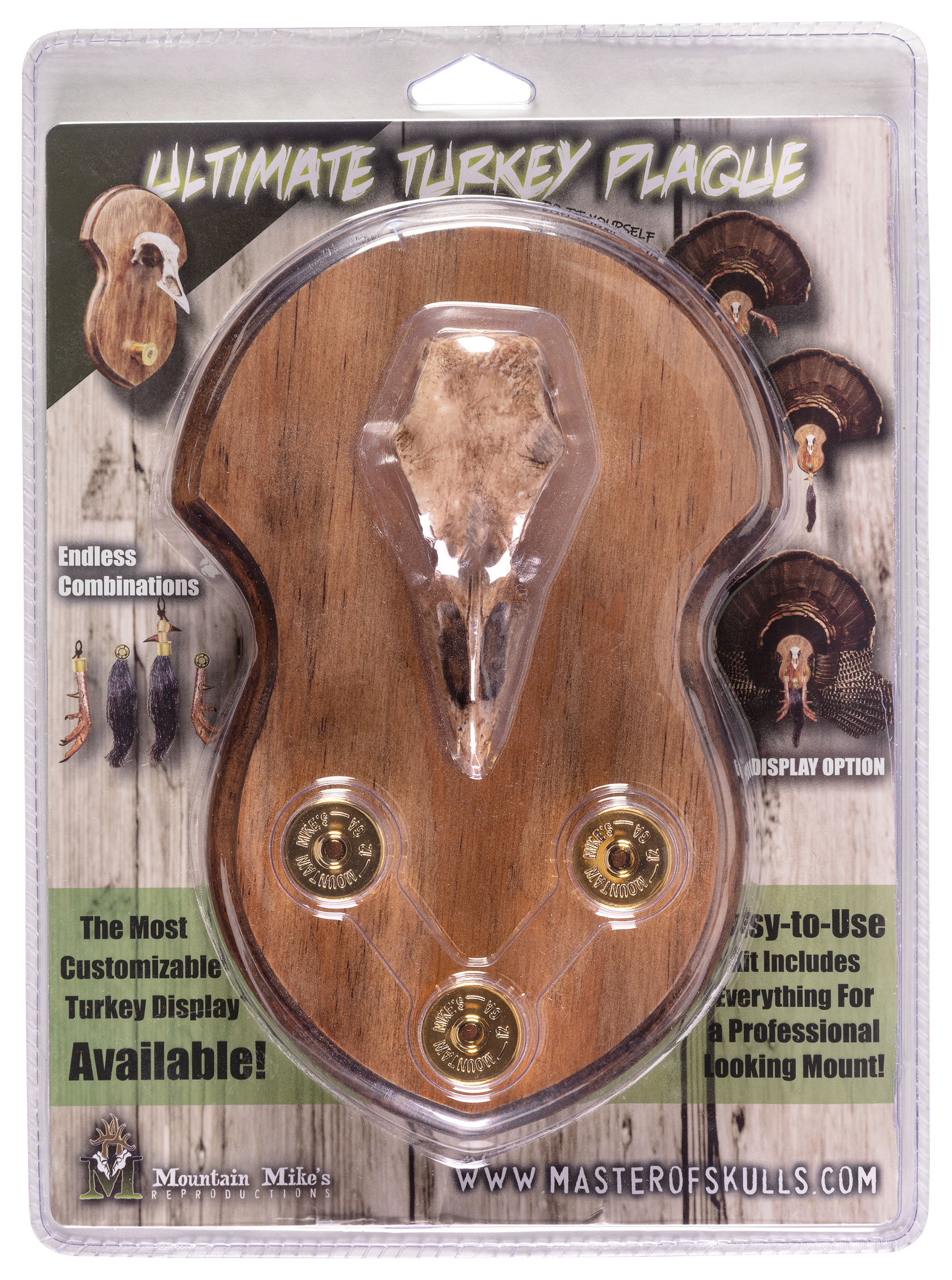 Mountain Mikes Reproductions Ultimate Turkey Plaque