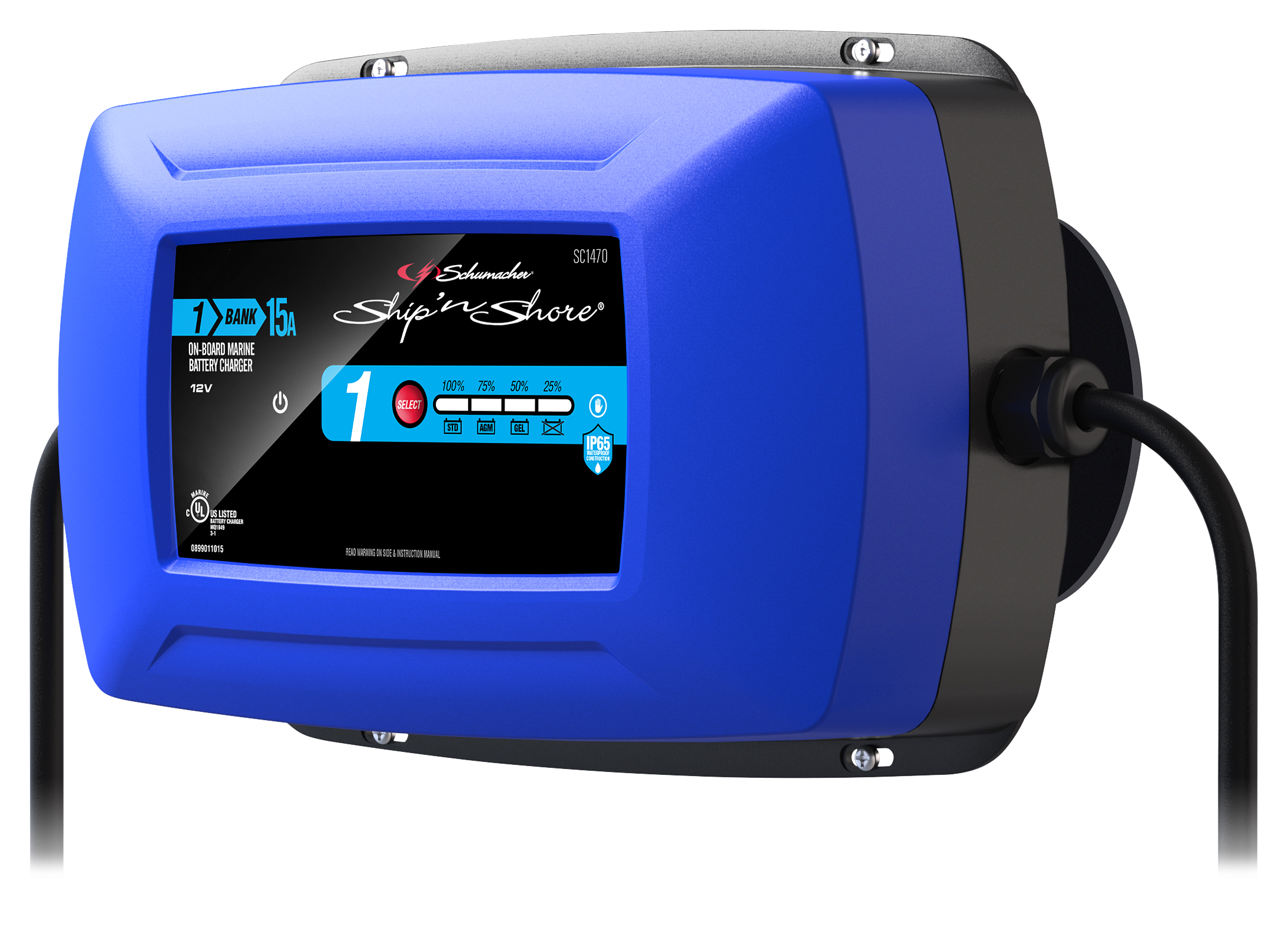 Schumacher Ship n Shore Onboard Sequential Battery Charger - 1 Bank