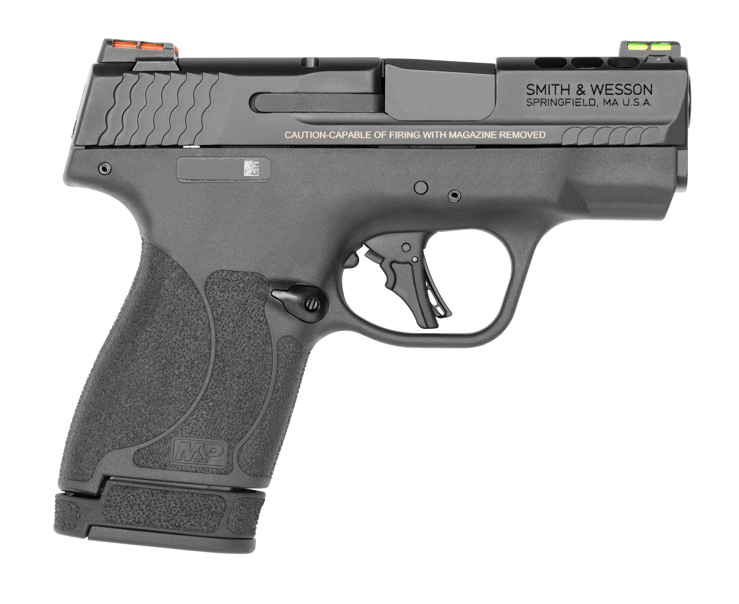 Image of Smith &Wesson Performance Center M&ampP Shield Plus Semi-Auto Pistol with Manual Thumb Safety