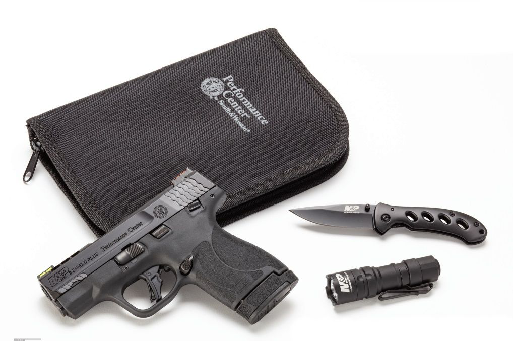 Image of Smith &Wesson Performance Center M&ampP9 Shield Plus Semi-Auto Pistol with Carry Kit