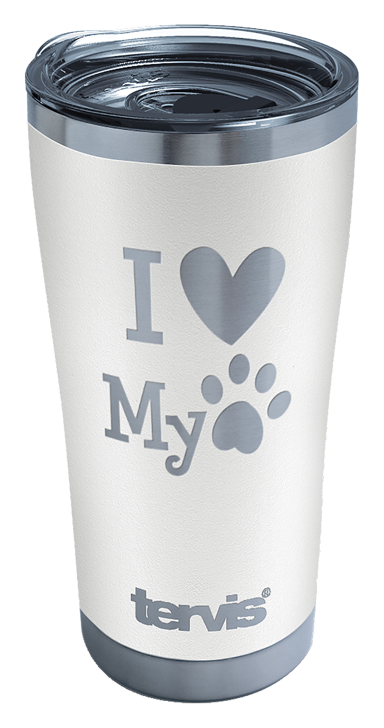 Image of Tervis Tumbler I Love My Pet Stainless Steel Tumbler