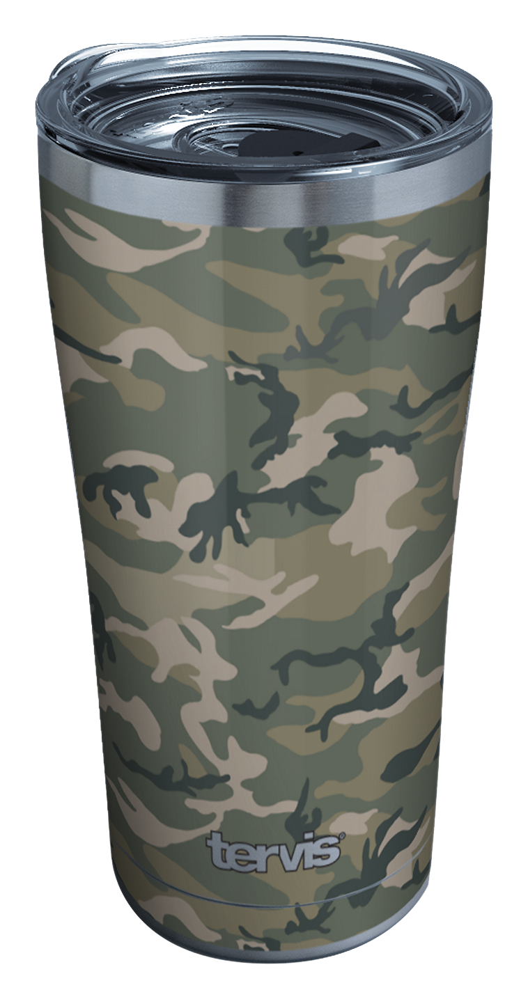 Image of Tervis Tumbler Jungle Camo Stainless Steel Tumbler with Slider Lid - 20 oz