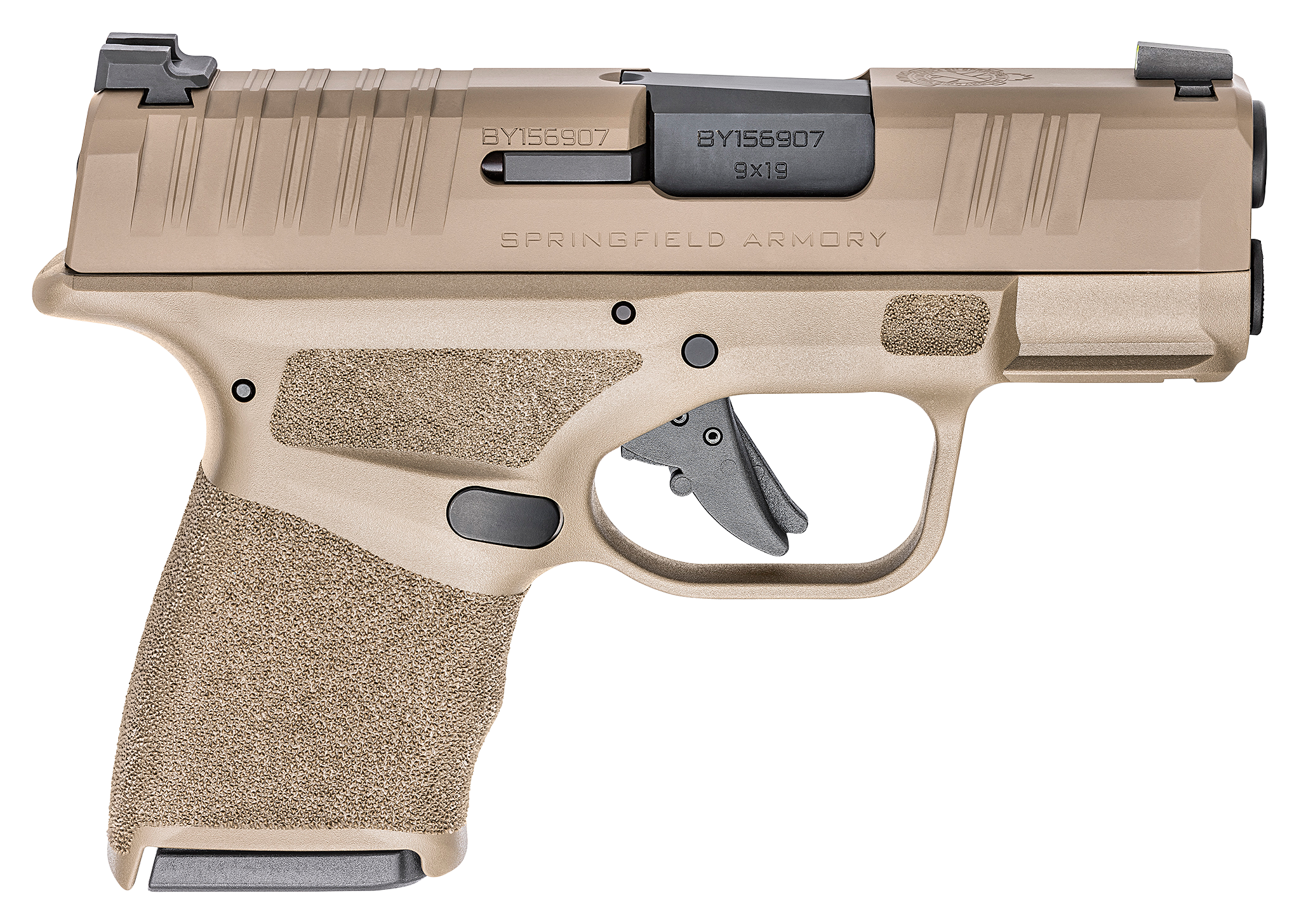 Springfield Armory Hellcat MicroCompact SemiAuto Pistol  Desert FDE