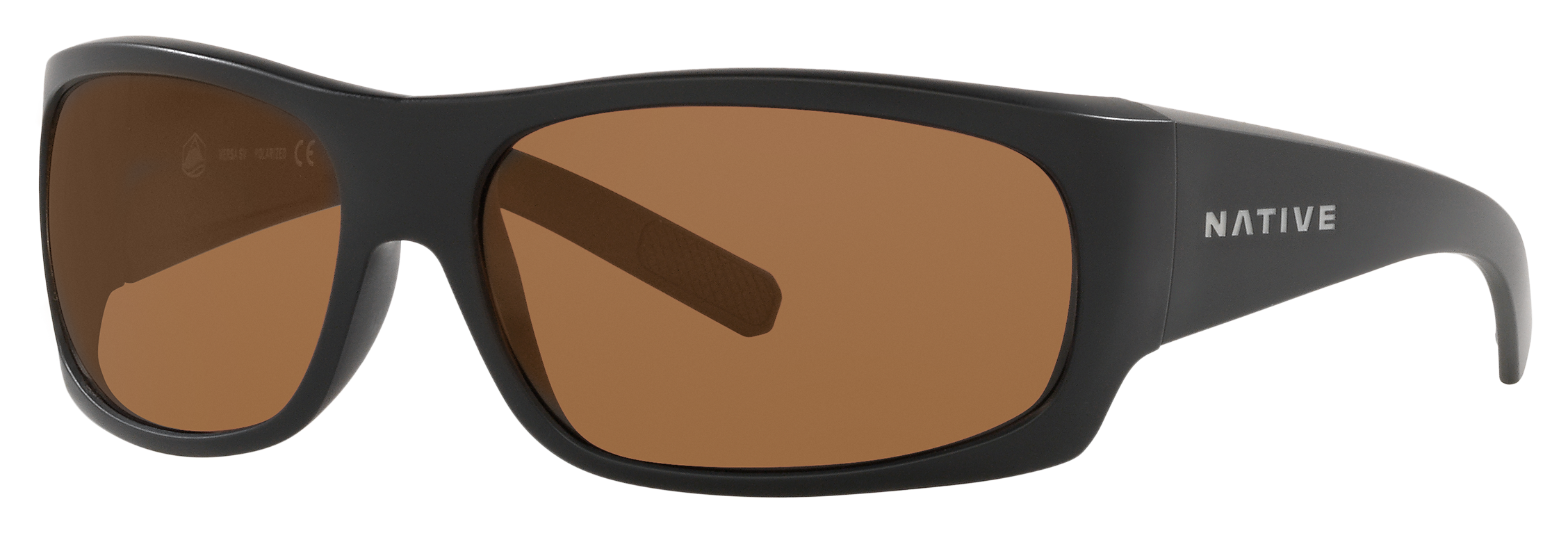 Native Eyewear Versa SV XD9030 Polarized Sunglasses - Matte Black/Brown - S