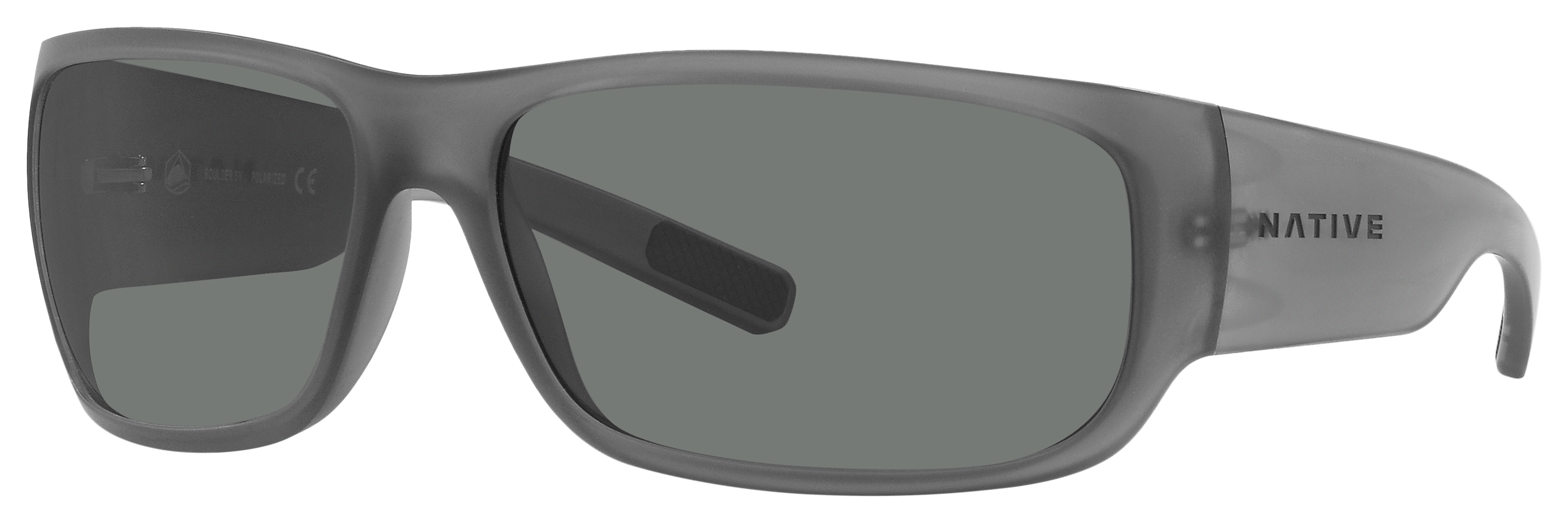 Native Eyewear Boulder SV XD9031 Polarized Sunglasses - Smoke Crystal/Gray 