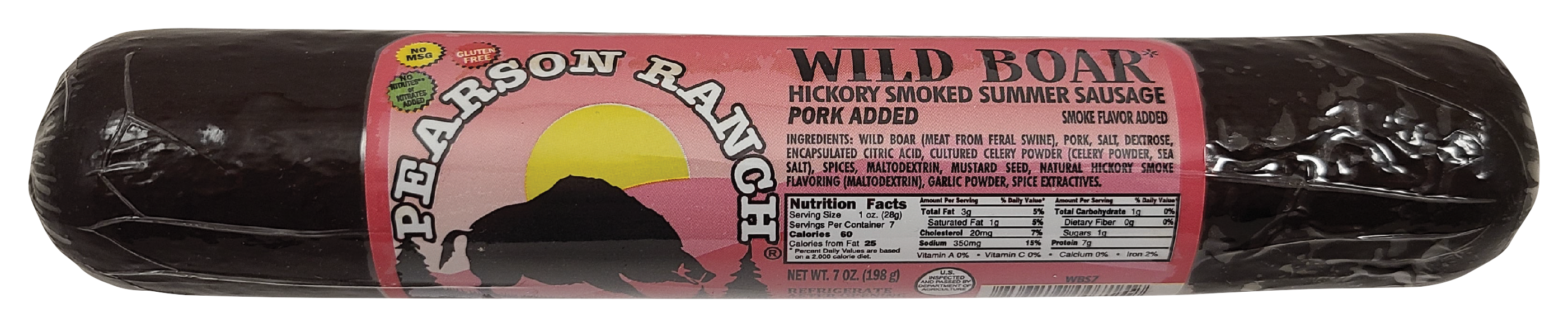 Pearson Ranch Wild Boar Summer Sausage