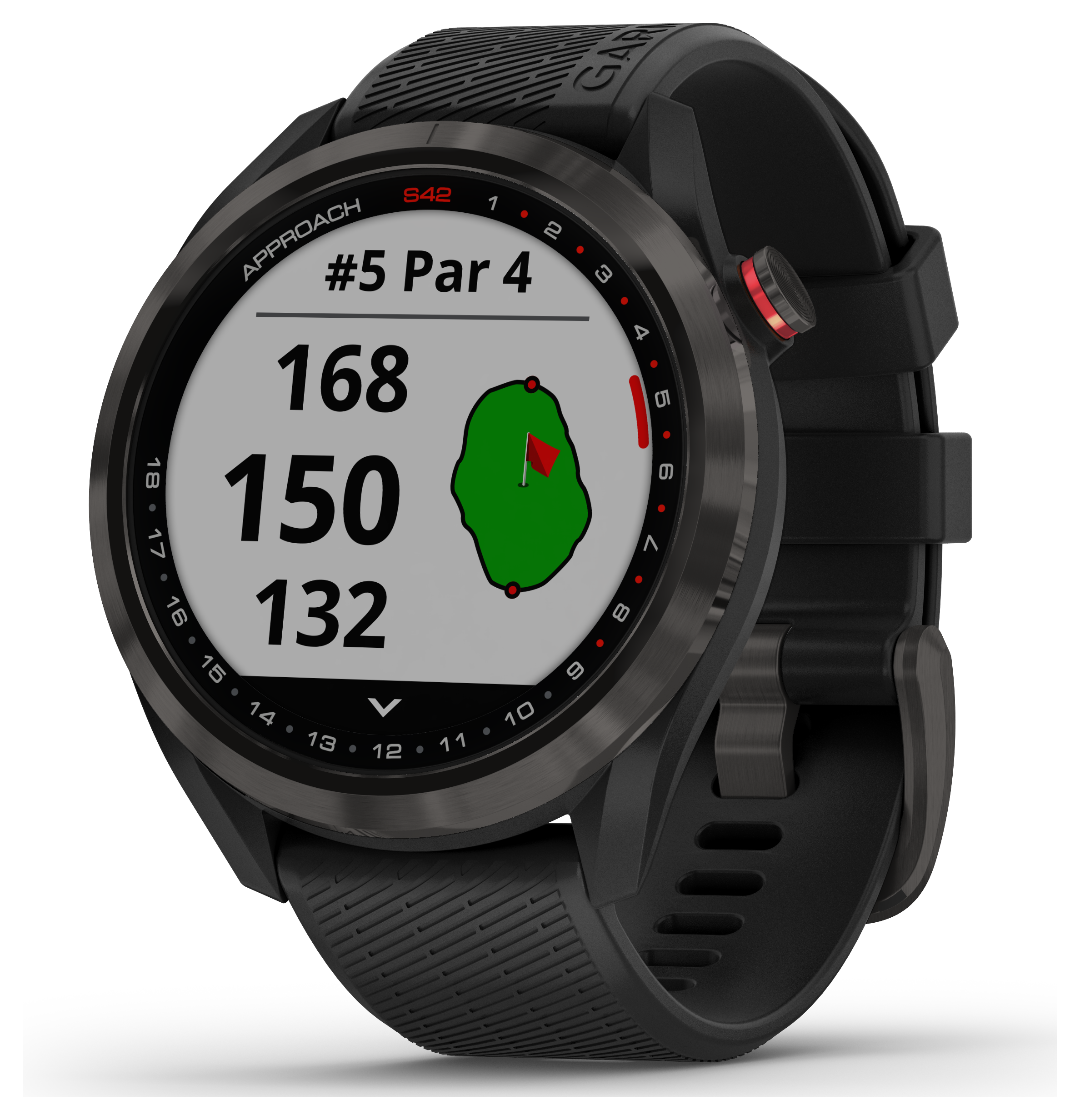 Garmin Approach S42 Golf Smartwatch - Black - Garmin