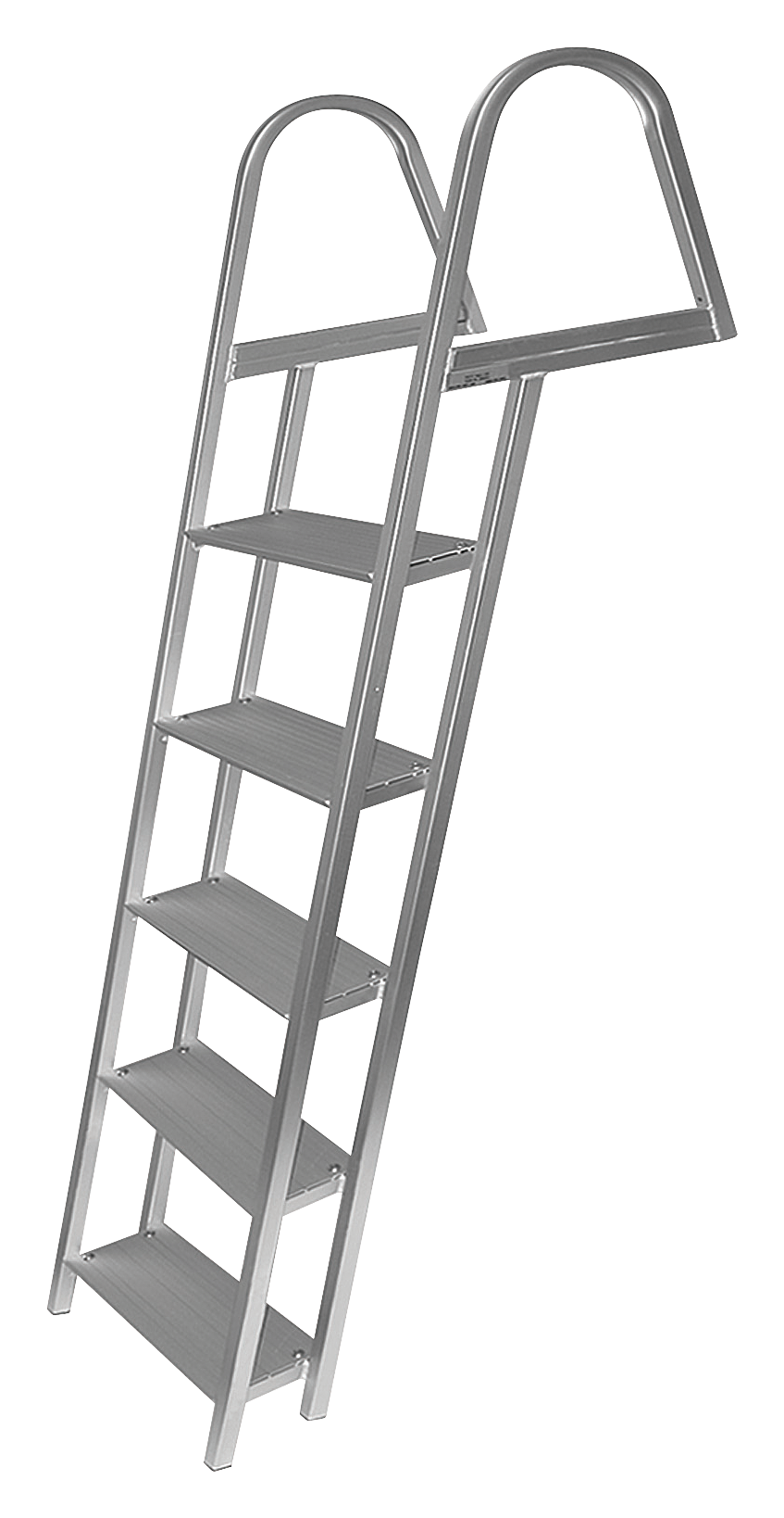JIF Marine Aluminum Dock Ladder with Mounting Hardware - 5 Step
