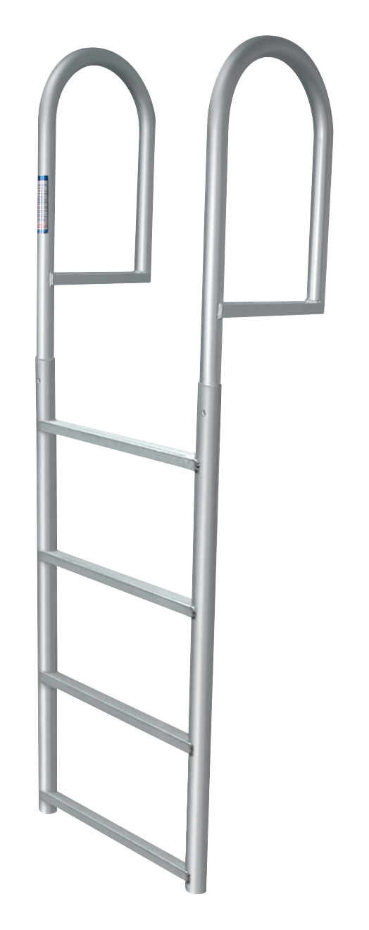 JIF Marine DJV Standard Step Stationary Dock Ladder - 4 Step