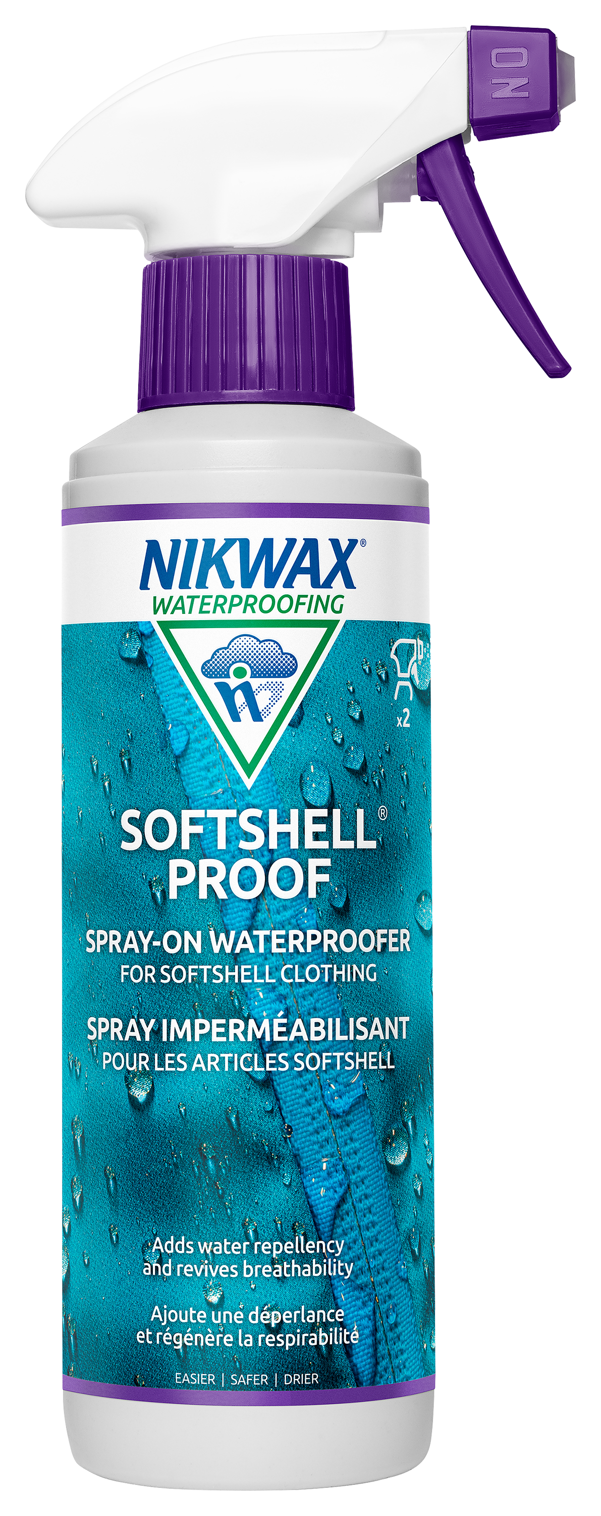Nikwax SoftShell Proof Spray-On Waterproofing