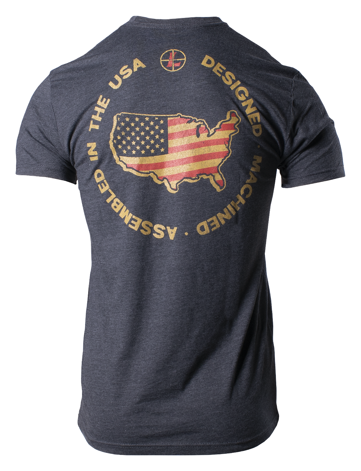 Leupold Vintage Manufacturing Short-Sleeve T-Shirt for Men - Charcoal Heath