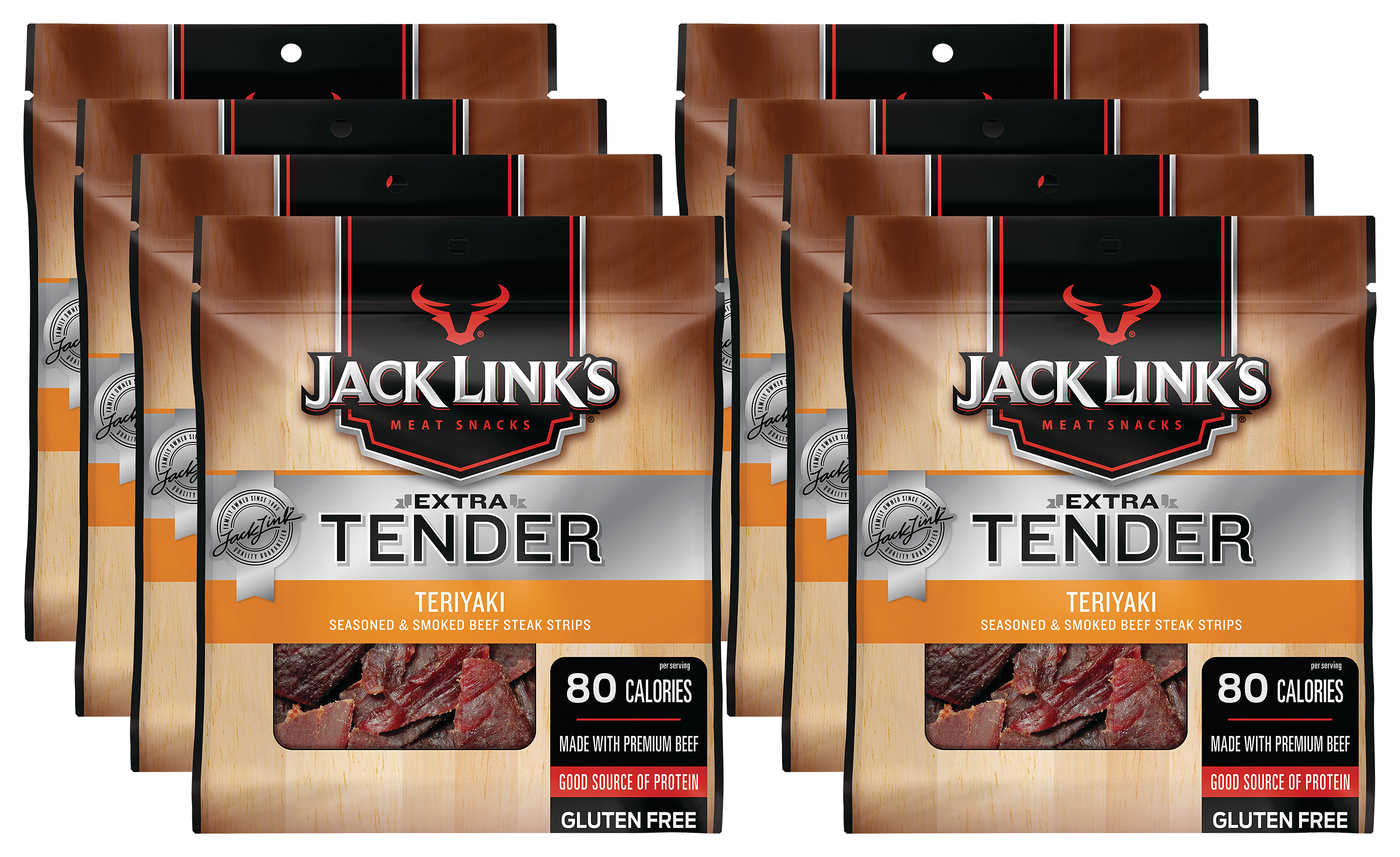 Jack Links Extra Tender Teriyaki Beef Steak Strips
