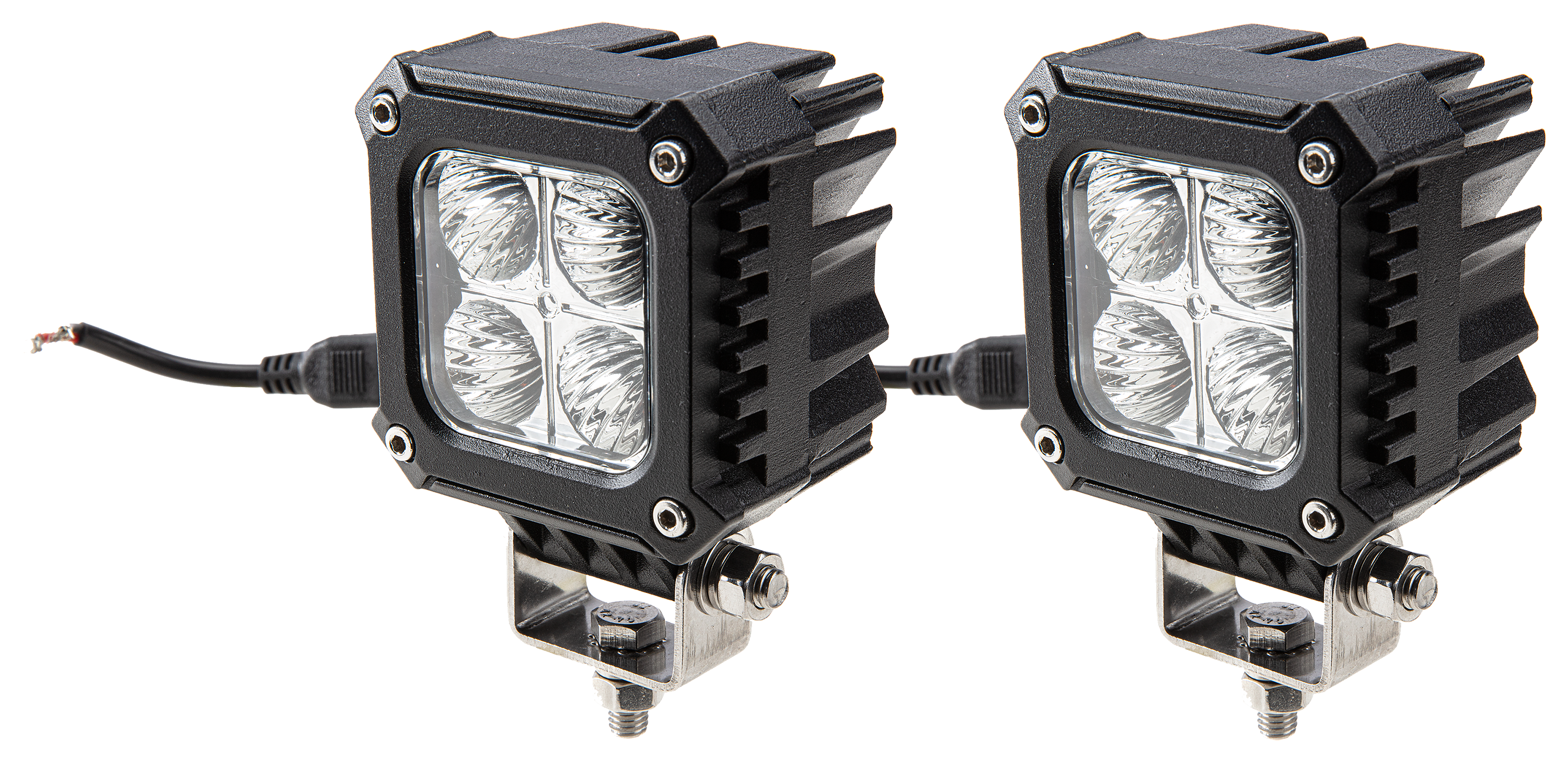 Image of Bass Pro Shops TrailGear 3″ Square LED Lights 2-Pack