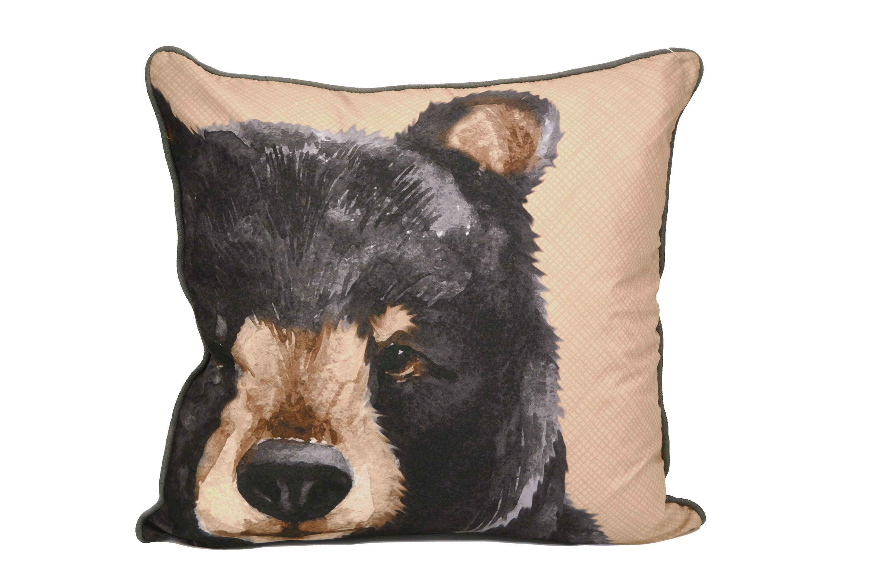 Donna Sharp Donna Sharp Canoe Trip Bedding Collection Bear Decorative Pillow - $24.99 at Cabela's Program