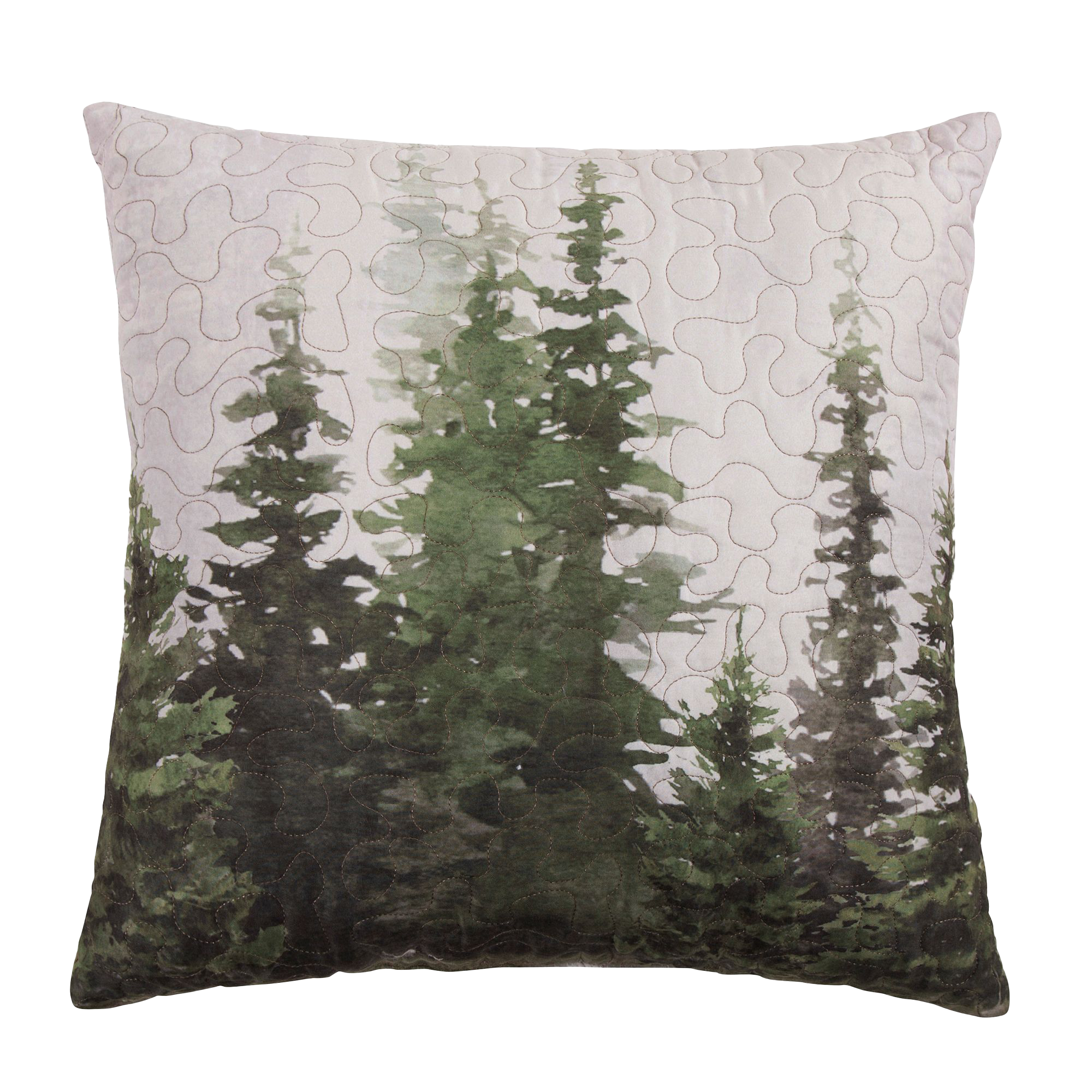 Donna Sharp Bear Panels Bedding Collection Tree Decorative Pillow