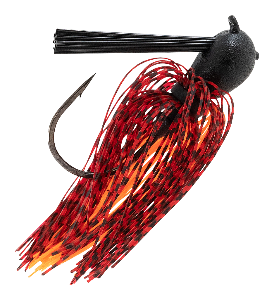 Missile Jigs Ikes Mini Flip Jig - 3/8 oz. - Lava Craw