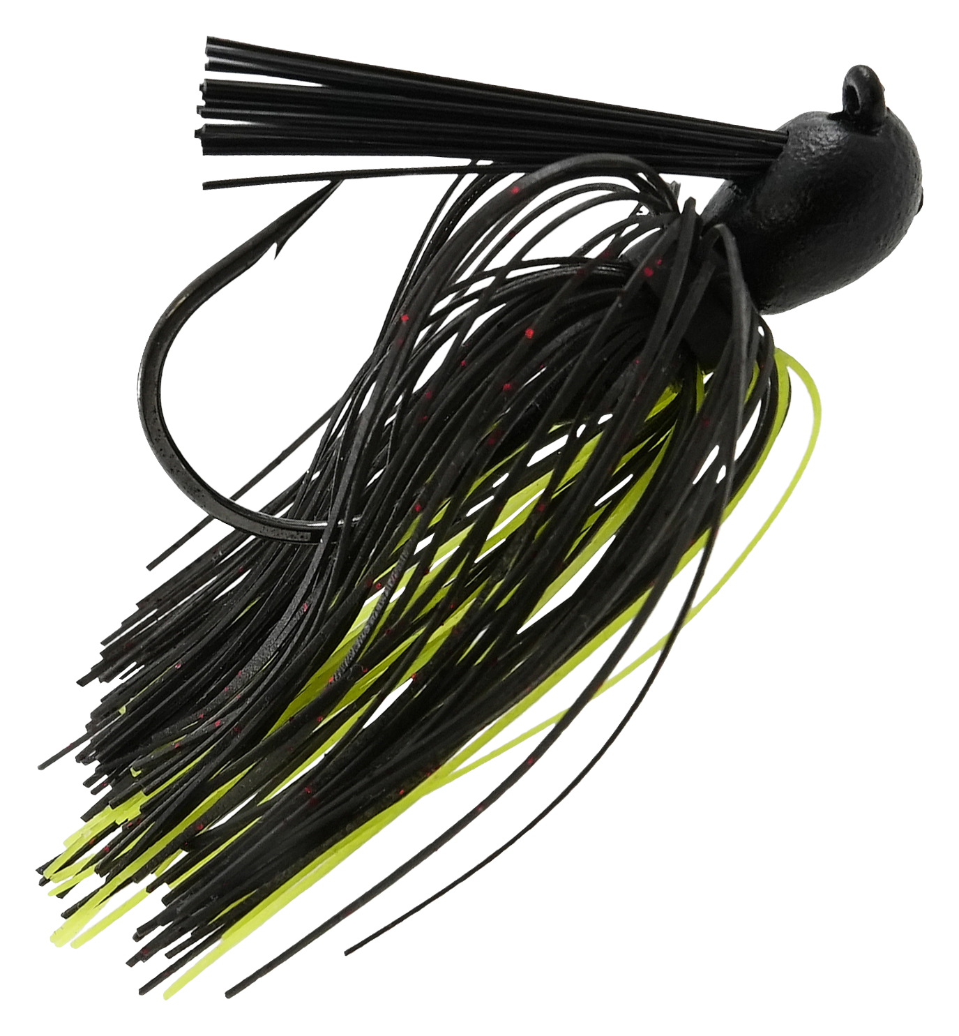 Missile Jigs Ikes Mini Flip Jig - 1/2 oz. - Black Neon