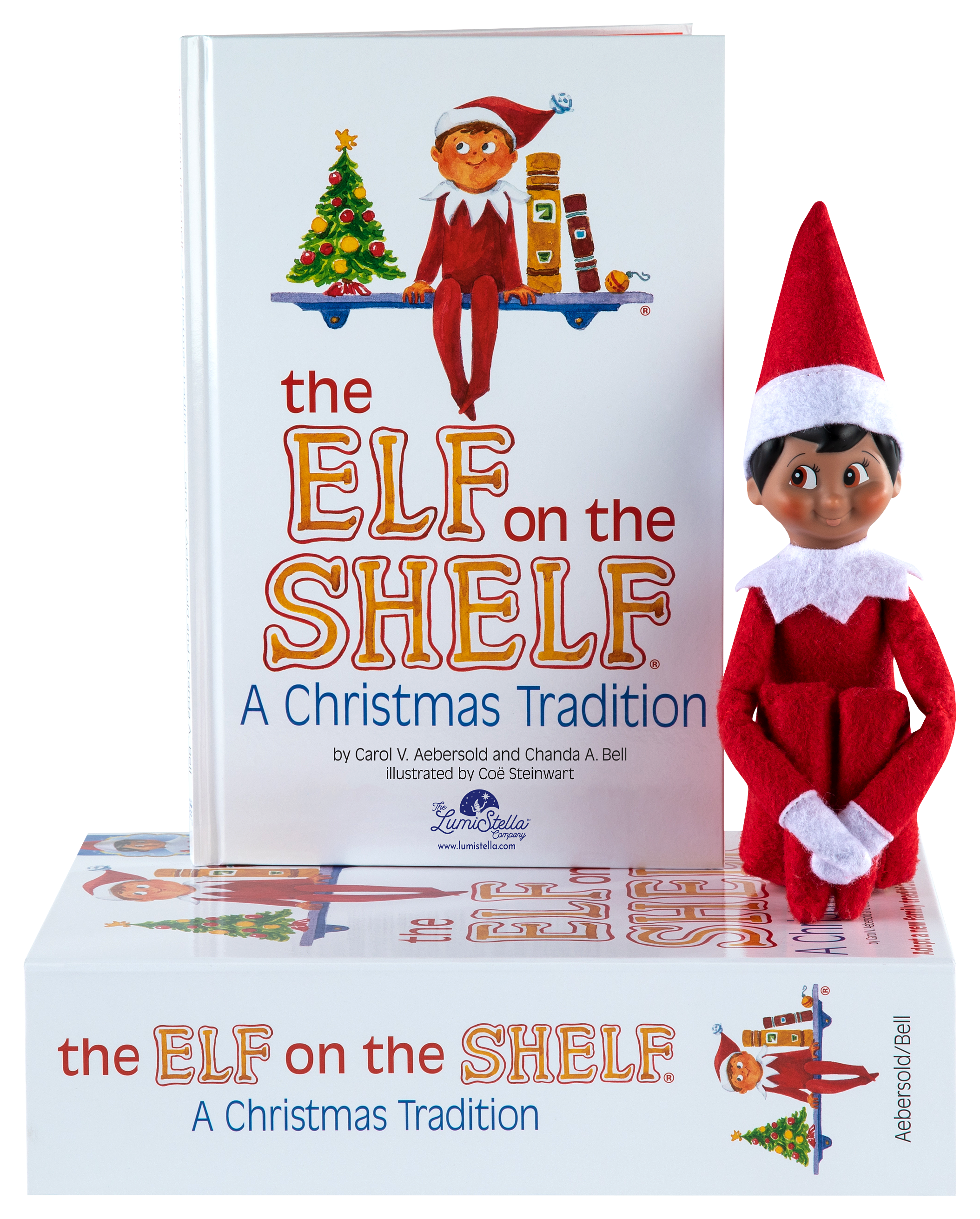 Image of The Elf On The Shelf Keepsake Box Set - Boy Elf, Dark Complexion