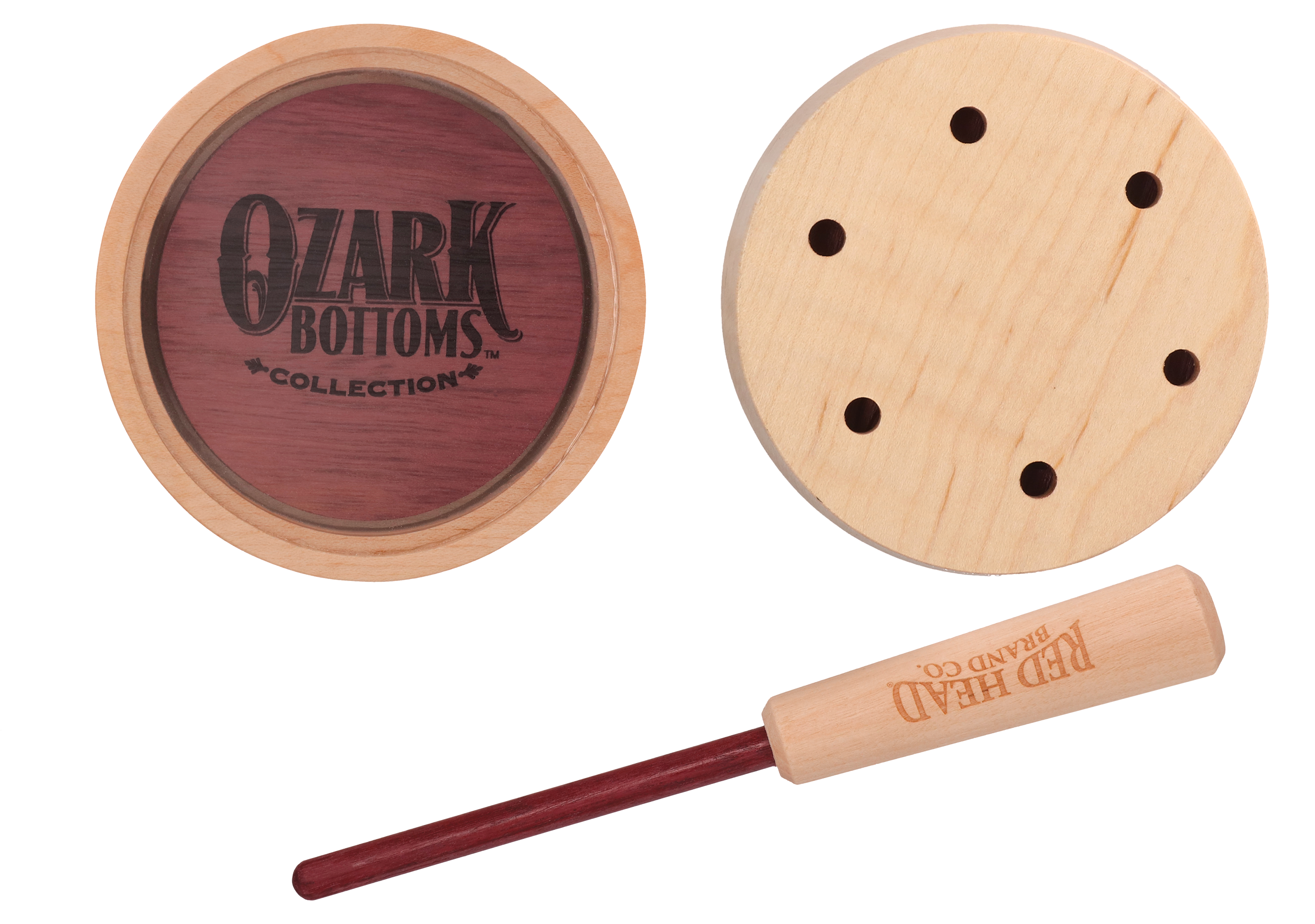 RedHead Ozark Bottoms Maple Crystal Friction Turkey Call - RedHead