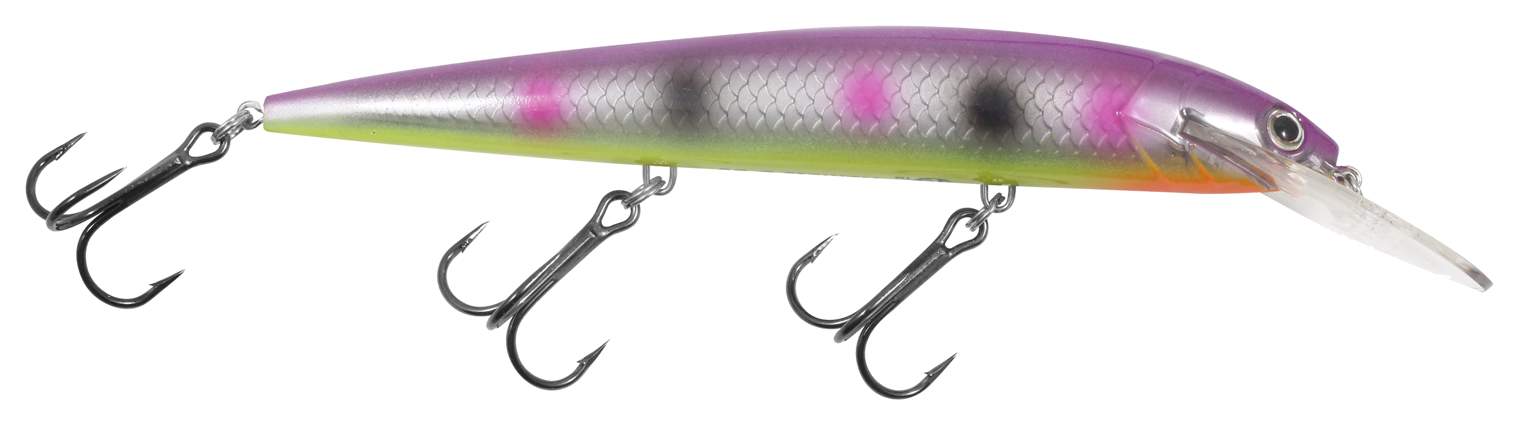 Image of Northland Fishing Tackle Rumble B Minnowbait - 4-1/4″ - Purple Dot