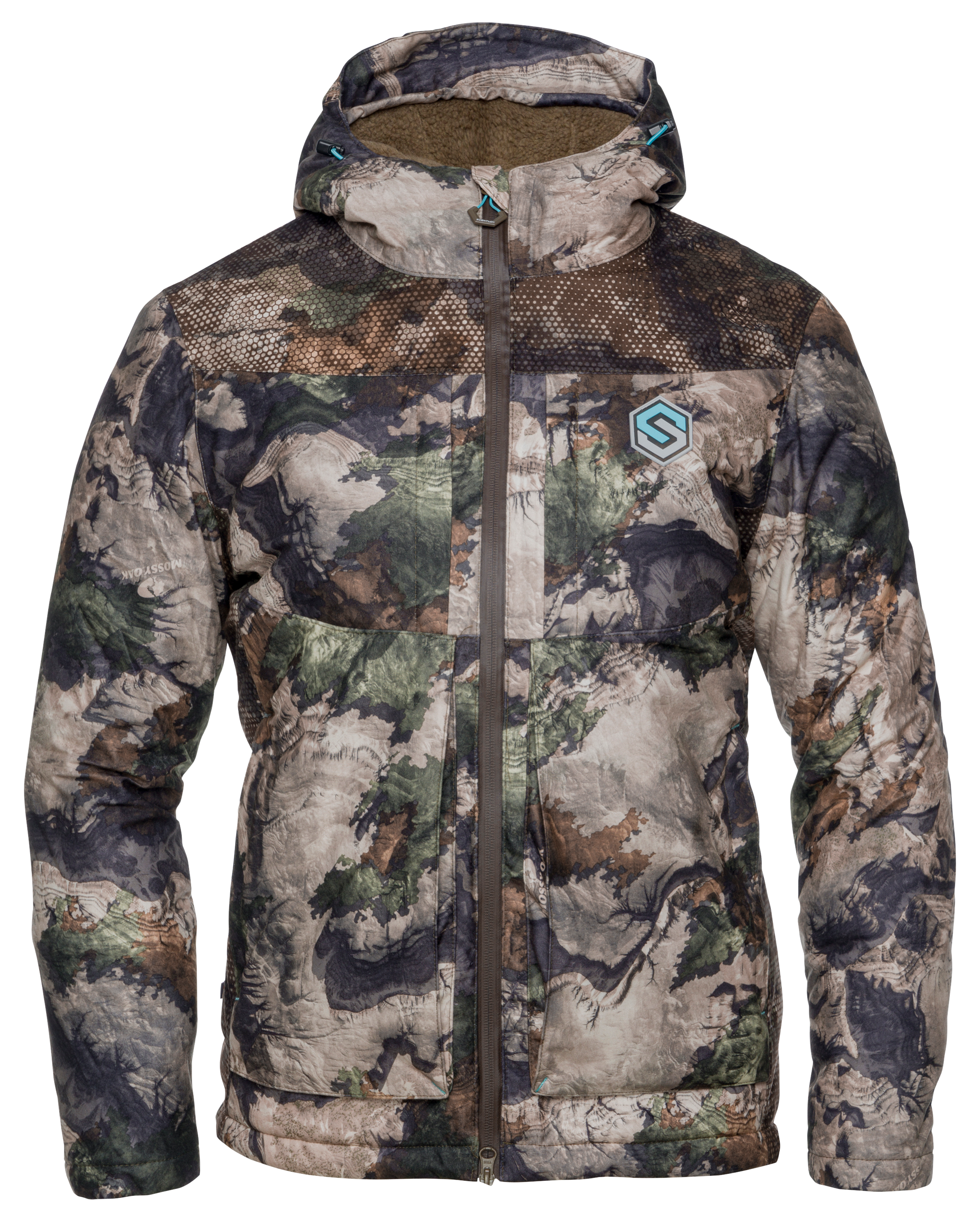 ScentLok Cold-Blooded 3-in-1 Parka for Ladies - Mossy Oak Elements Terra Gila - 2XL