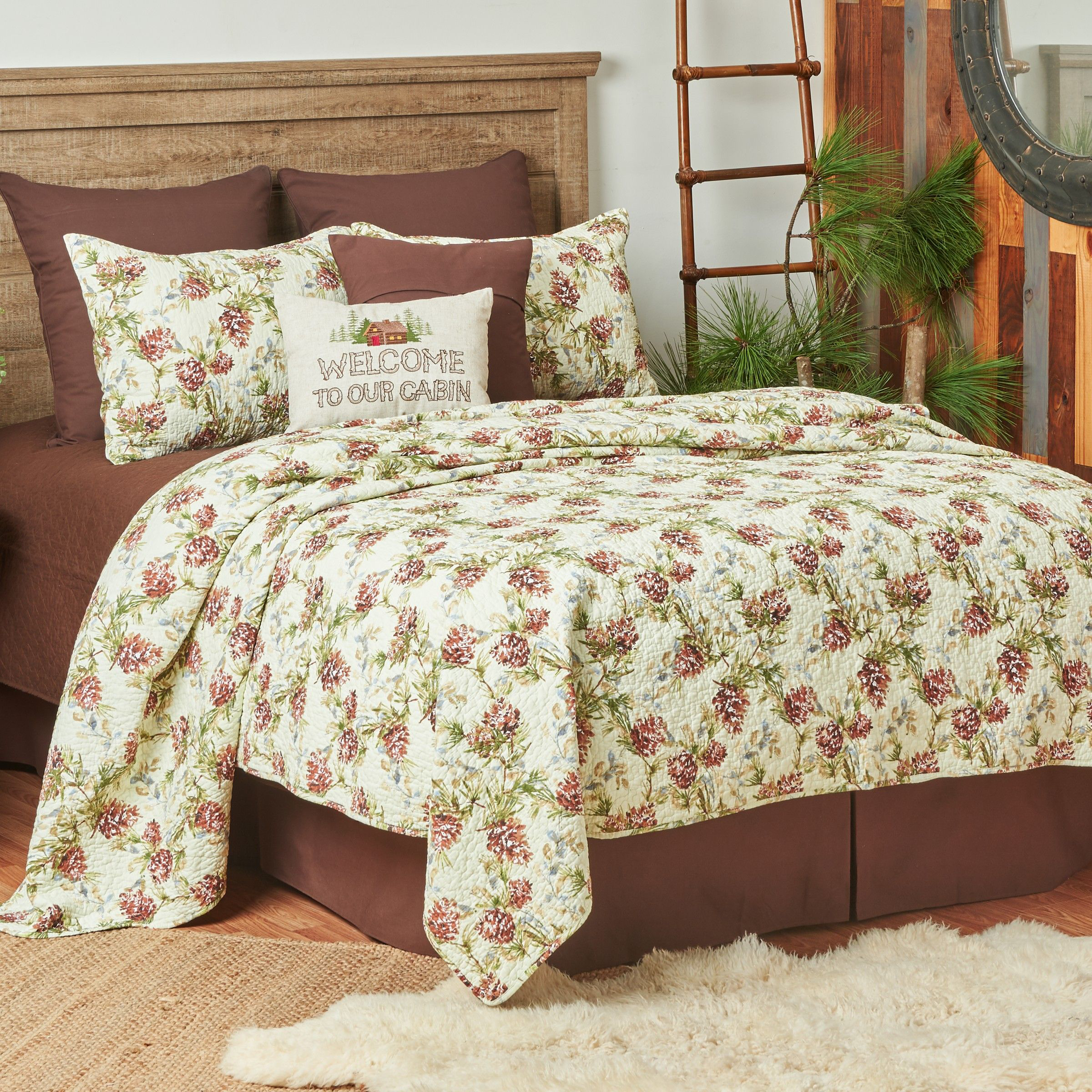 Image of C&ampF Home Cooper Pines Quilt Set - King