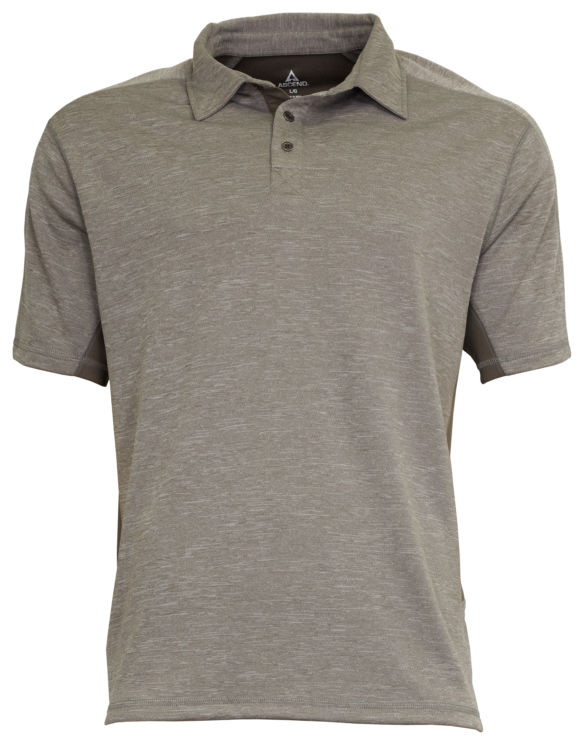 Ascend Tech Short-Sleeve Polo for Men - Steel Gray - 2XL product image