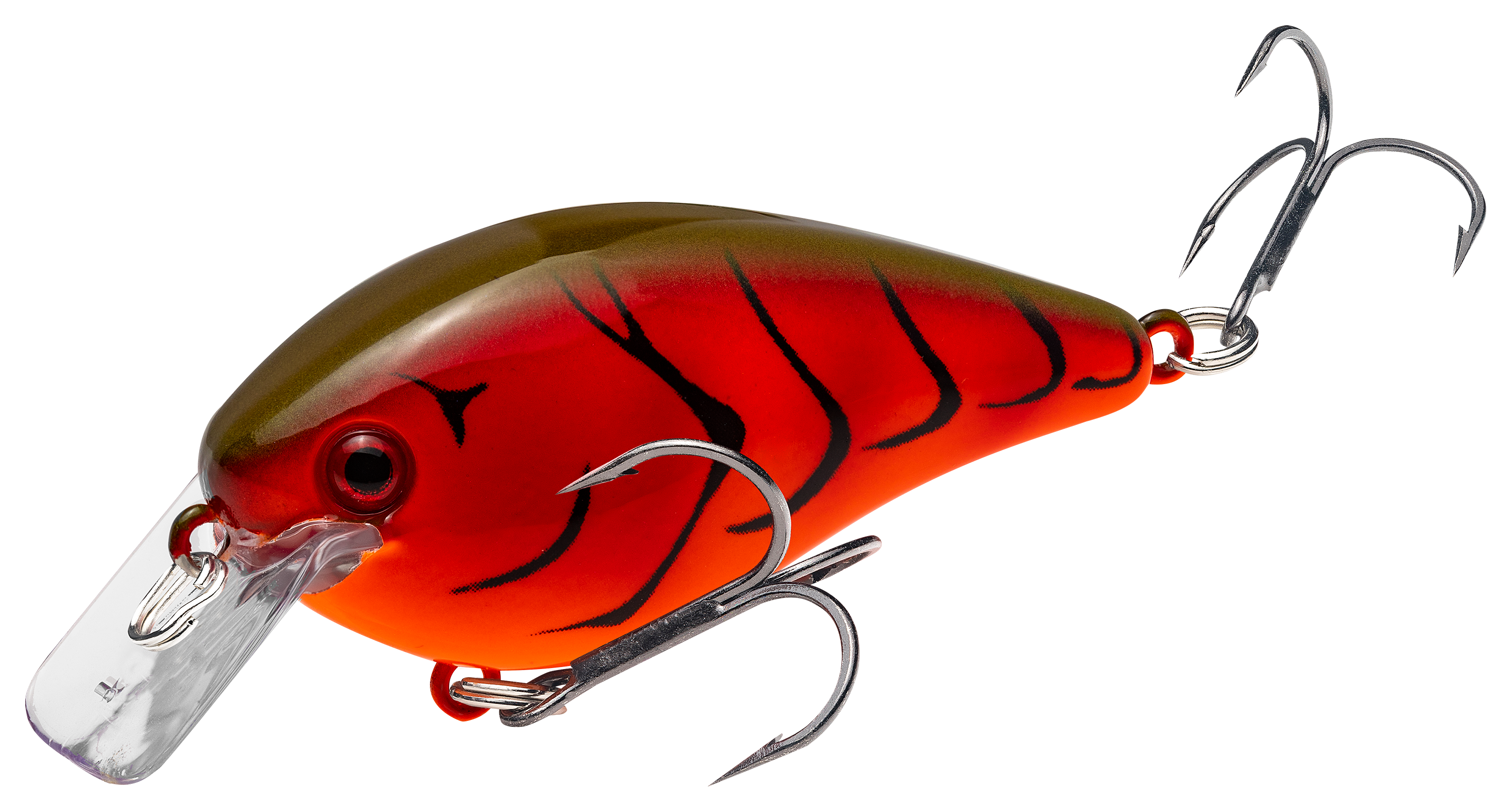 Image of Strike King KVD Square Bill Silent Crankbait - 2-1/2″ - 7/16 oz. - Fire Craw