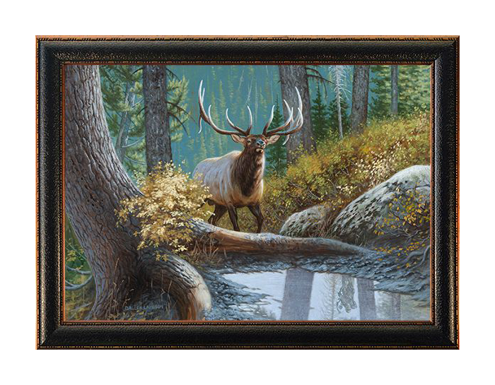 Image of Rocky Mountain Publishing September Encounter Canvas Giclee by Dallen Lambson - 12″ x 15″ x 2″