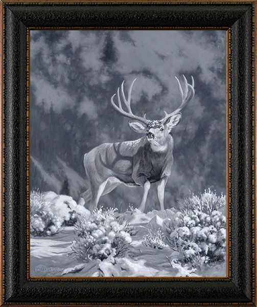 Image of Rocky Mountain Publishing In The Mood Canvas Gicle by Dallen Lambson - 21″ x 25″ x 2″