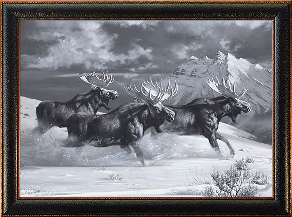 Image of Rocky Mountain Publishing Band of Brothers Canvas Gicle by Dallen Lambson - 25″ x 35″ x 2″