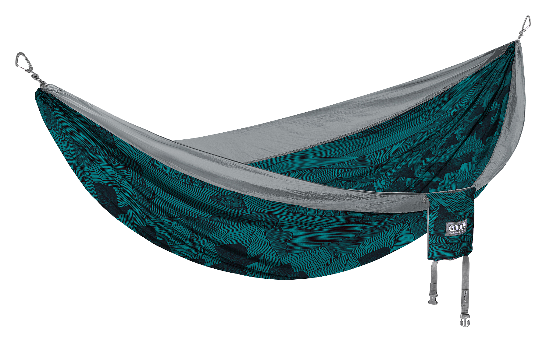 Image of Eagles Nest Outfitters DoubleNest Printed Hammock - Mountains to Sea