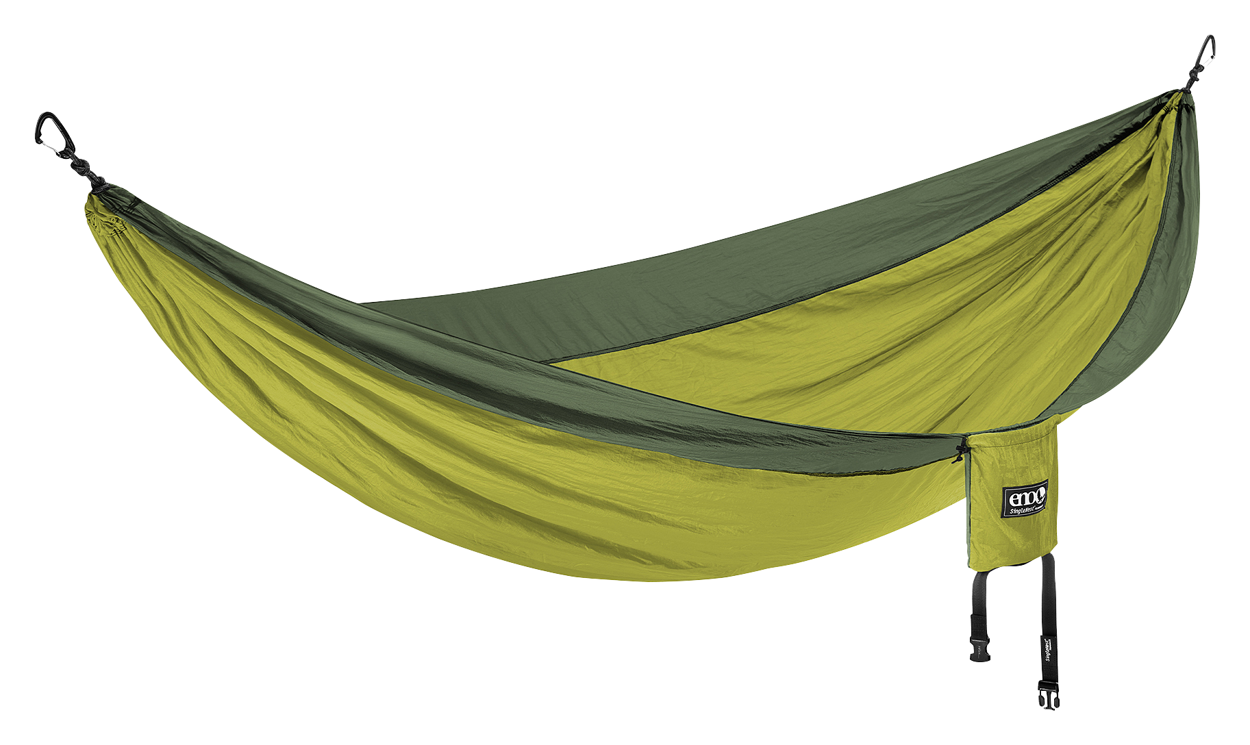 Eagles Nest Outfitters SingleNest Hammock - Melon/Olive - Eagles Nest Outfitters