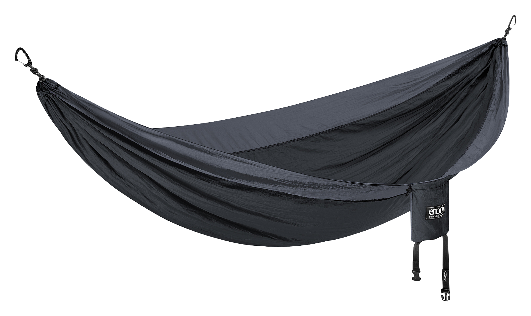 Eagles Nest Outfitters SingleNest Hammock - Black/Charcoal - Eagles Nest Outfitters