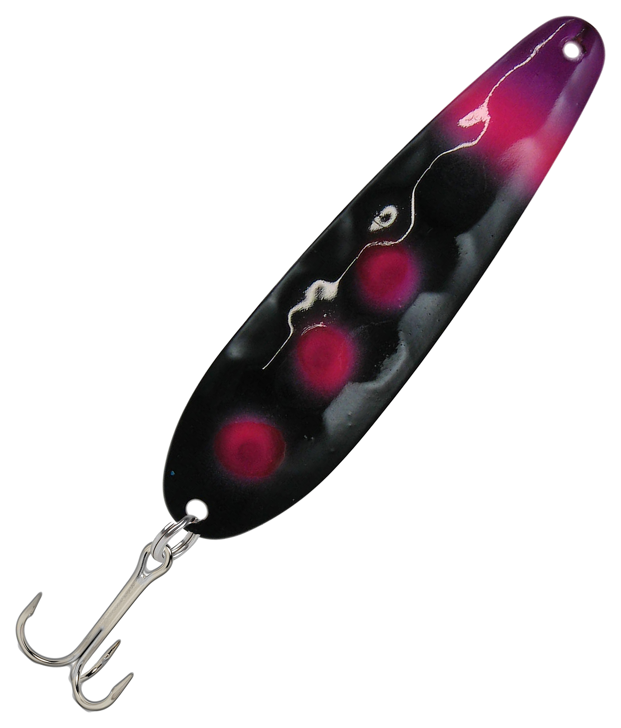 Image of Pro King Walleye Spoon - Lights Out