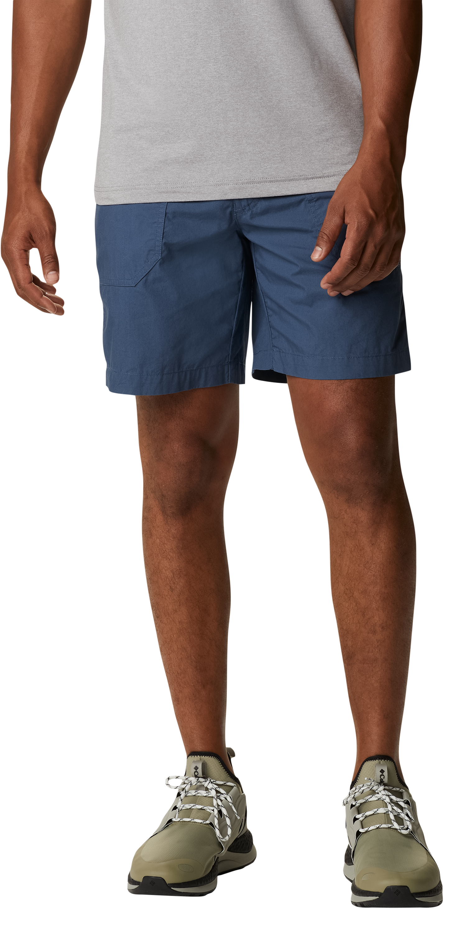 Image of Columbia Washed Out 5-Pocket Cargo Shorts for Men - Dark Mountain - 40