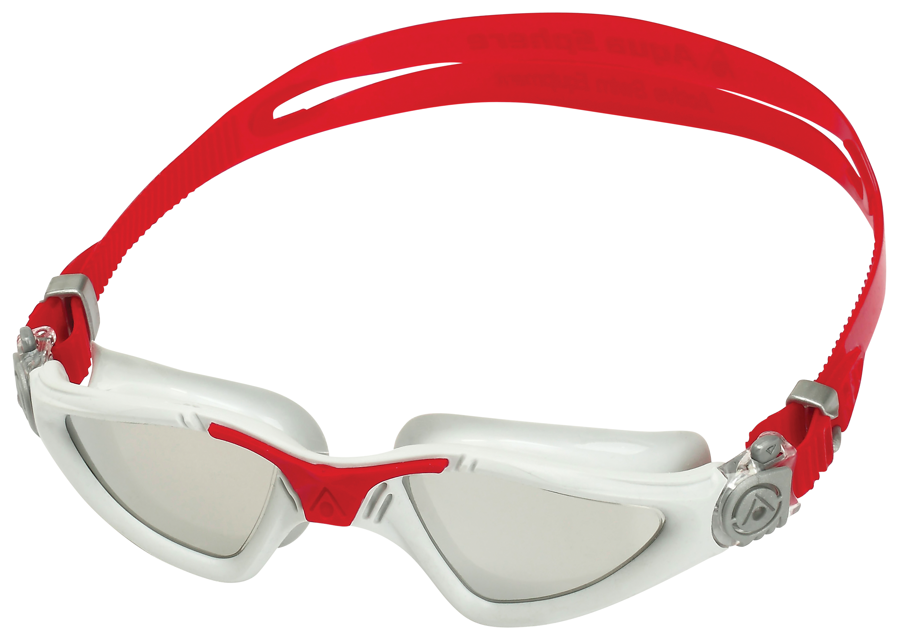 Aquasphere Kayenne Swim Goggles - Red/Grey