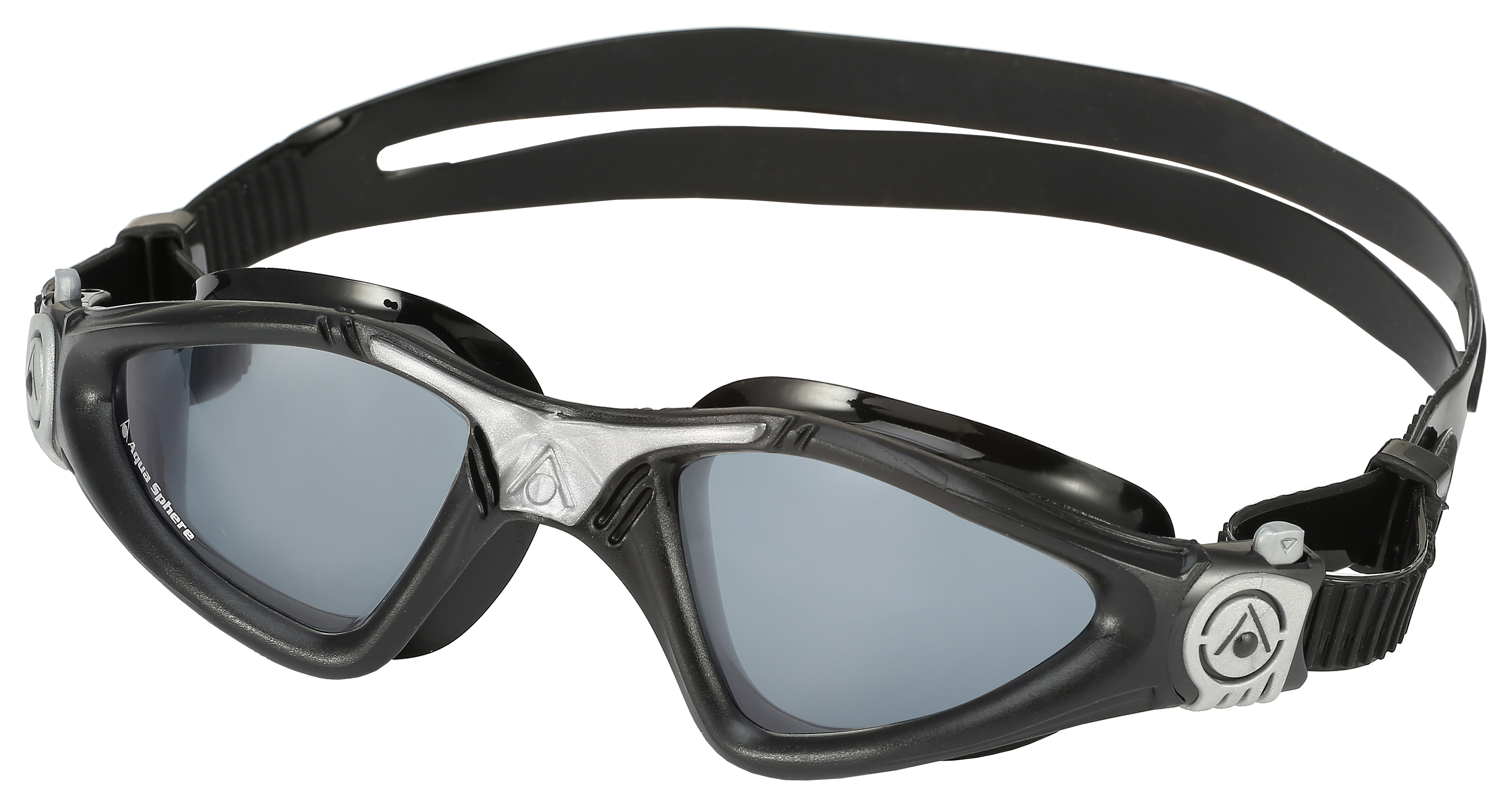 Aquasphere Kayenne Swim Goggles - Black/Silver