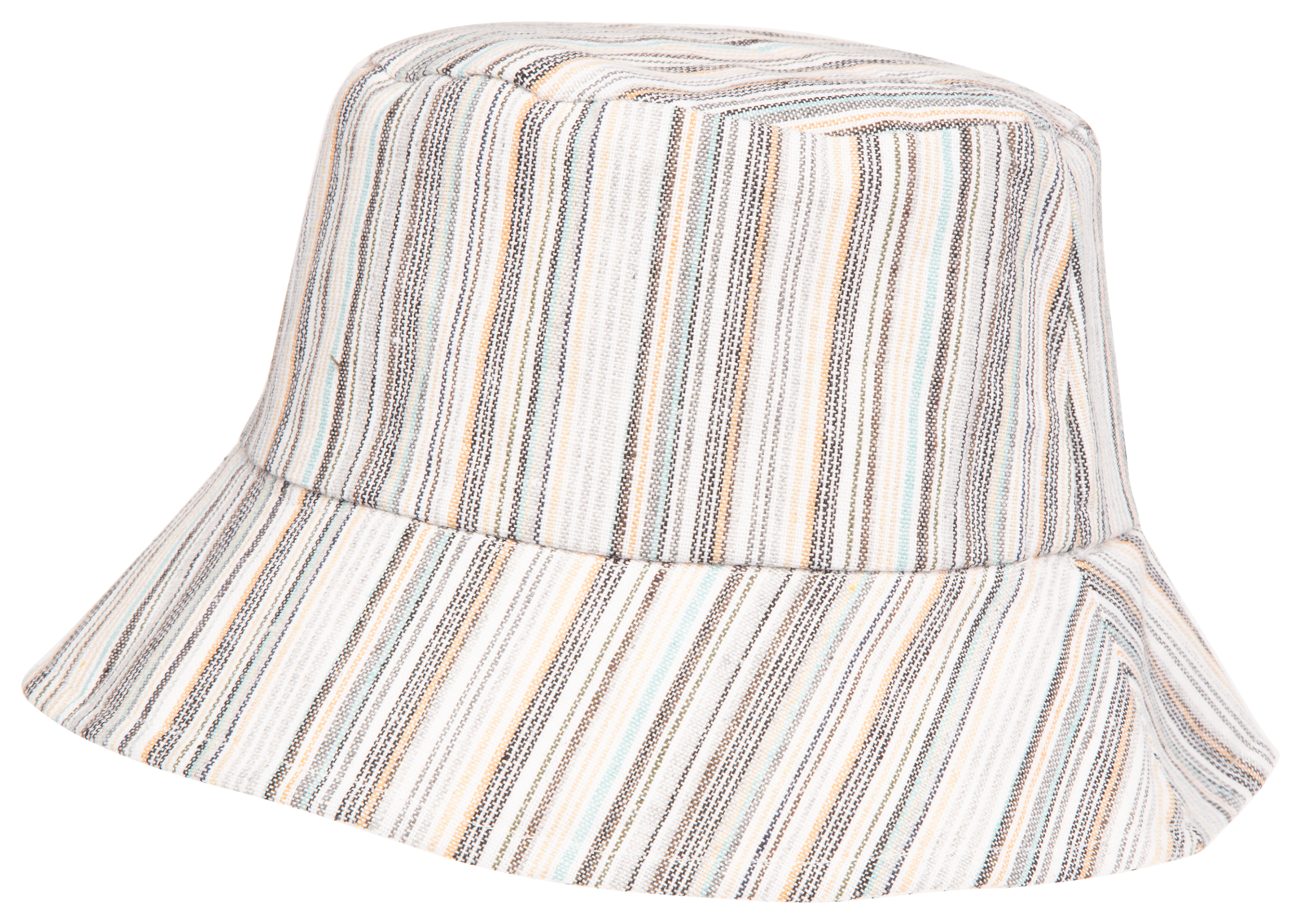 Quagga Sea Fairing Reversible Striped Bucket Hat for Ladies