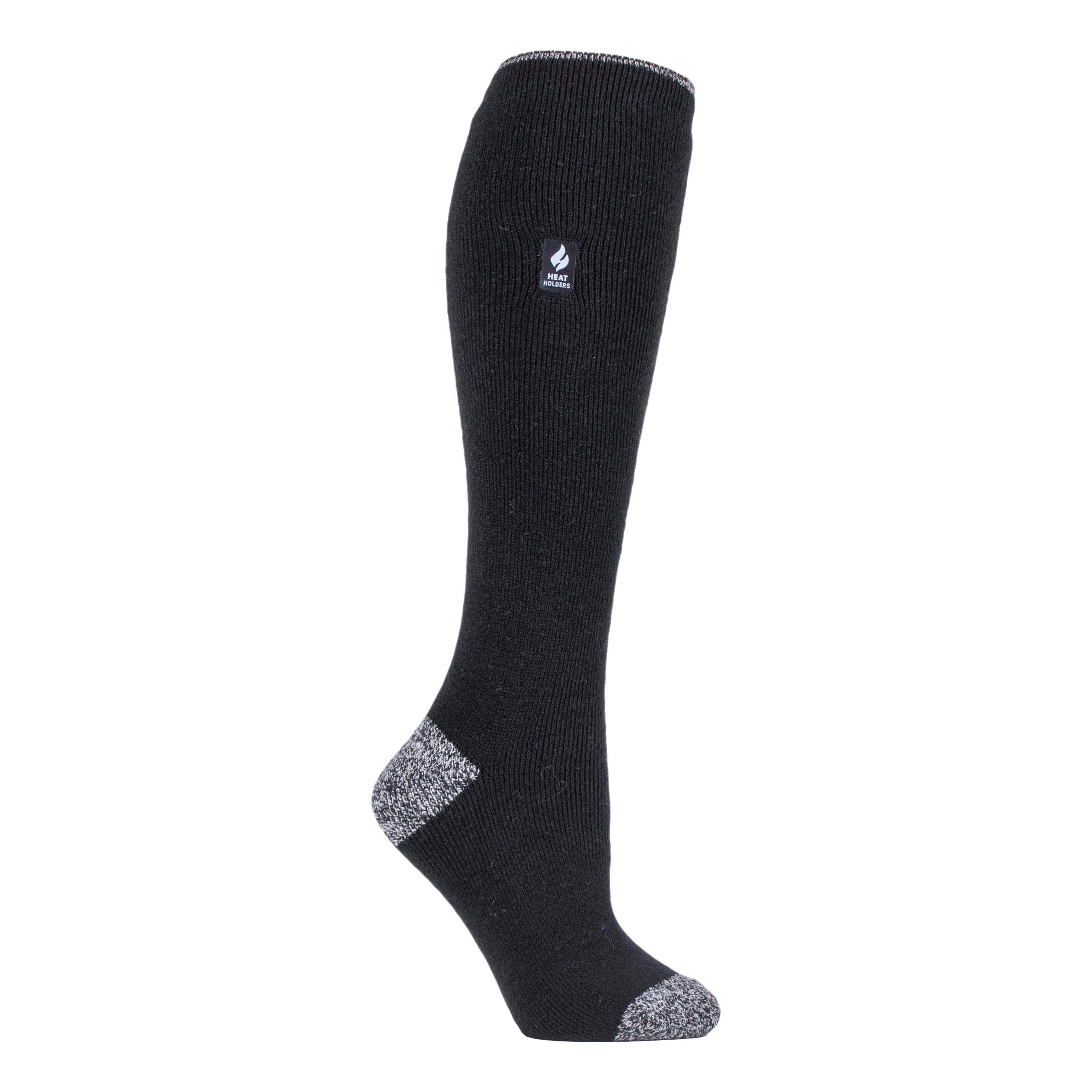 Heat Holders Heat Holders LITE Calla Twist Thermal Long Socks for Ladies - Black - $16.99 at Cabela's Program