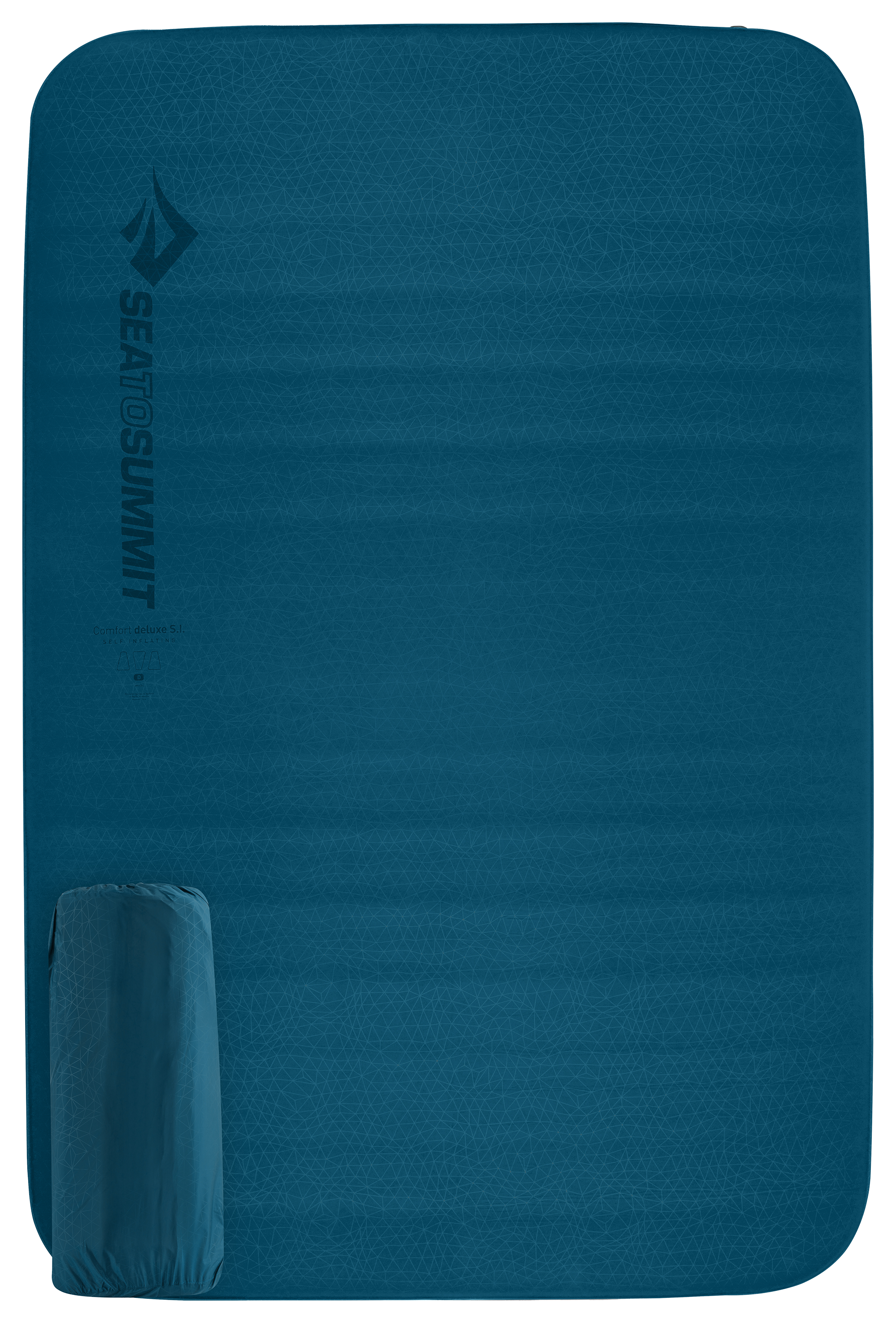 Sea to Summit Comfort Deluxe Self-Inflating Sleeping Mat - Byron Blue-20 - Double