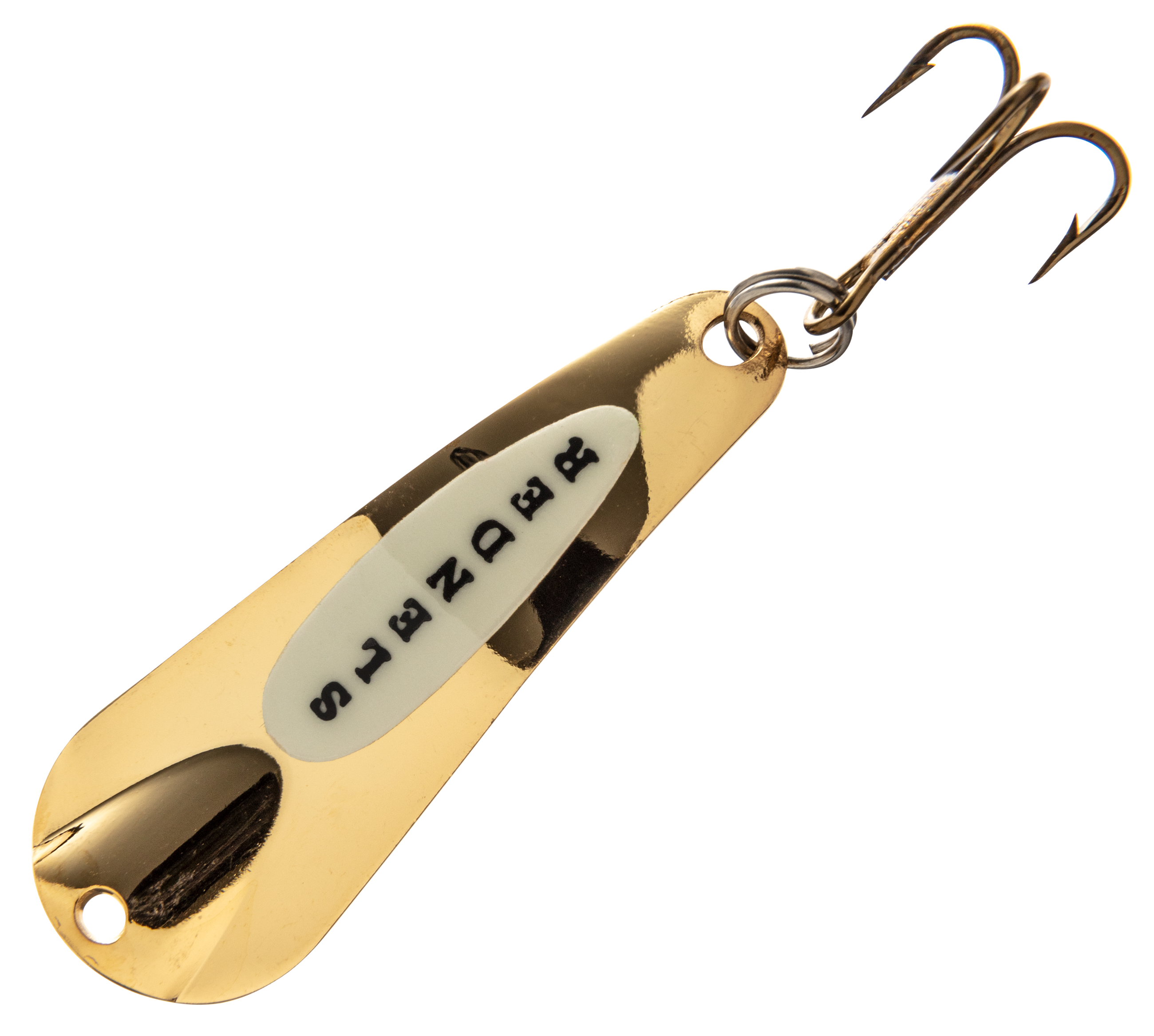 Custom Jigs &Spins Slender Spoon - Gold/Glow - 1, 1/16 oz.