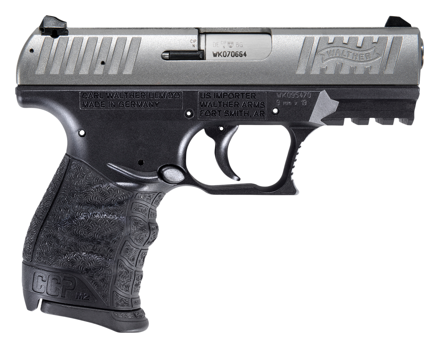 Walther CCP M2 Concealed Carry Pistol  9mm  2 Tone