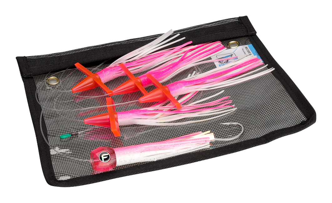 Fathom Offshore Rigged Bird Head Chain - 7 - Pink/White