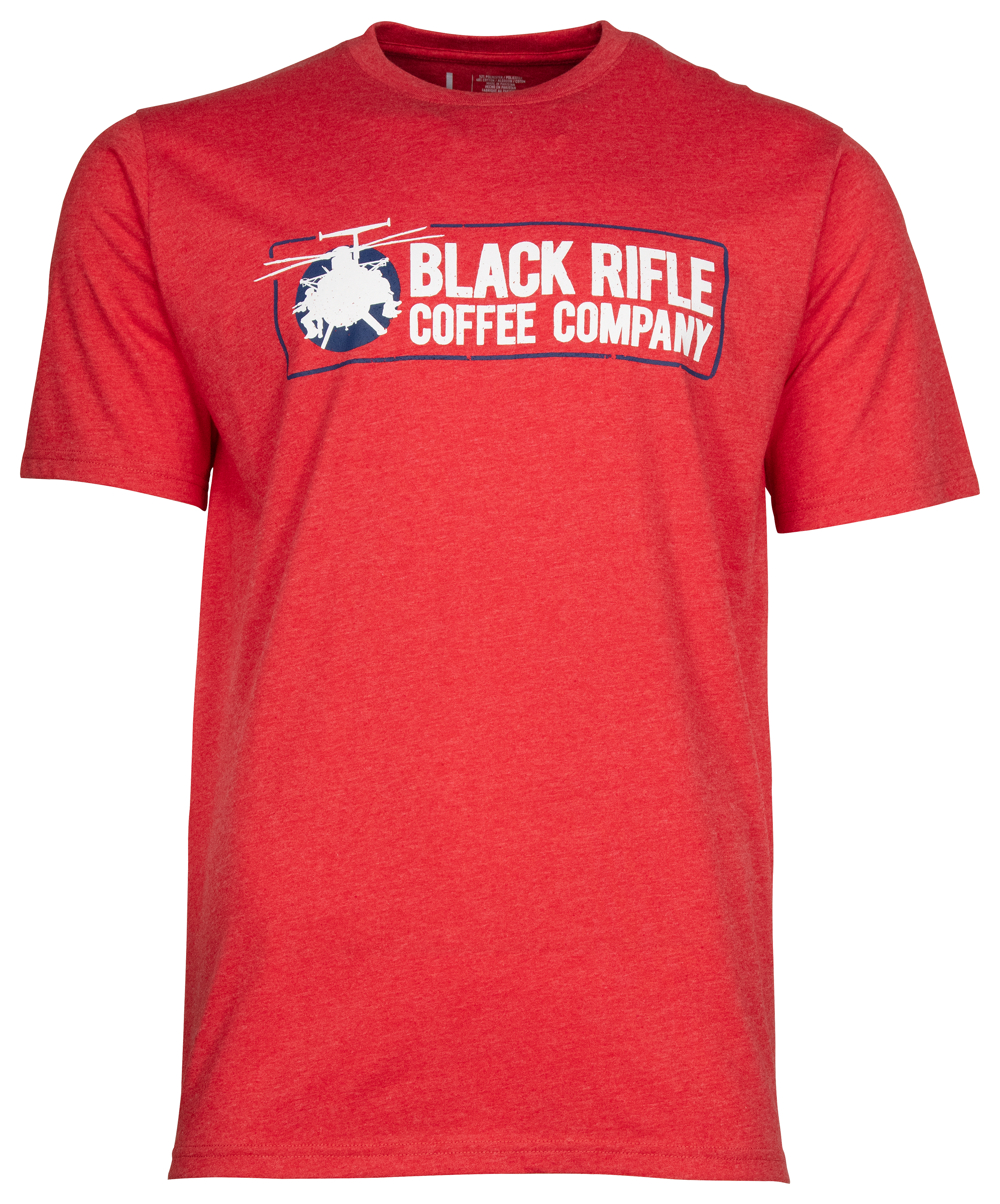 Black Rifle Coffee Company Gunrise Graphic Short-Sleeve T-Shirt for Men - Heather Red - S - Black Rifle Coffee Company