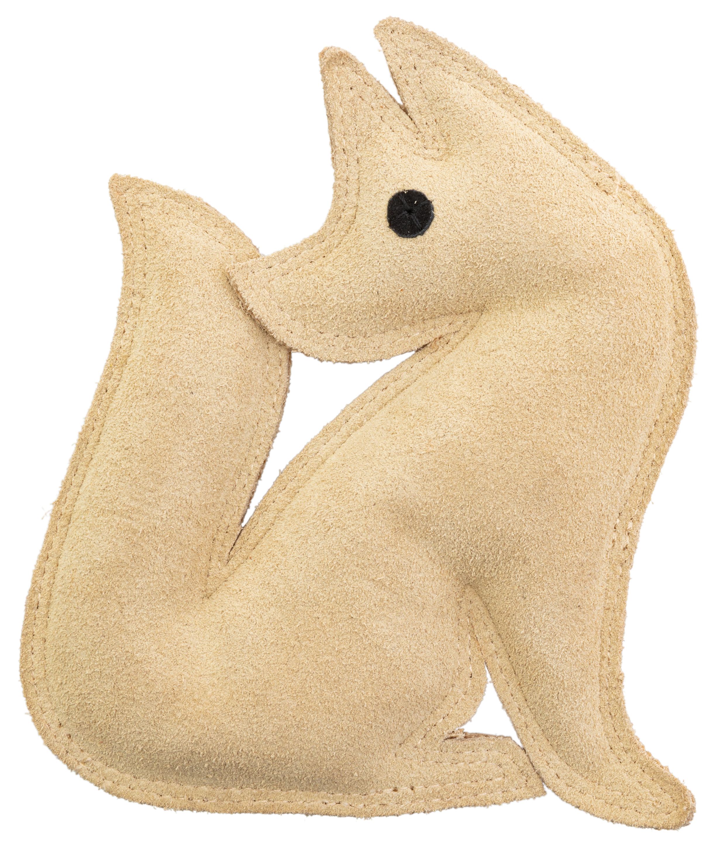 Cabela's Leather Fox Dog Toy - Cabela's