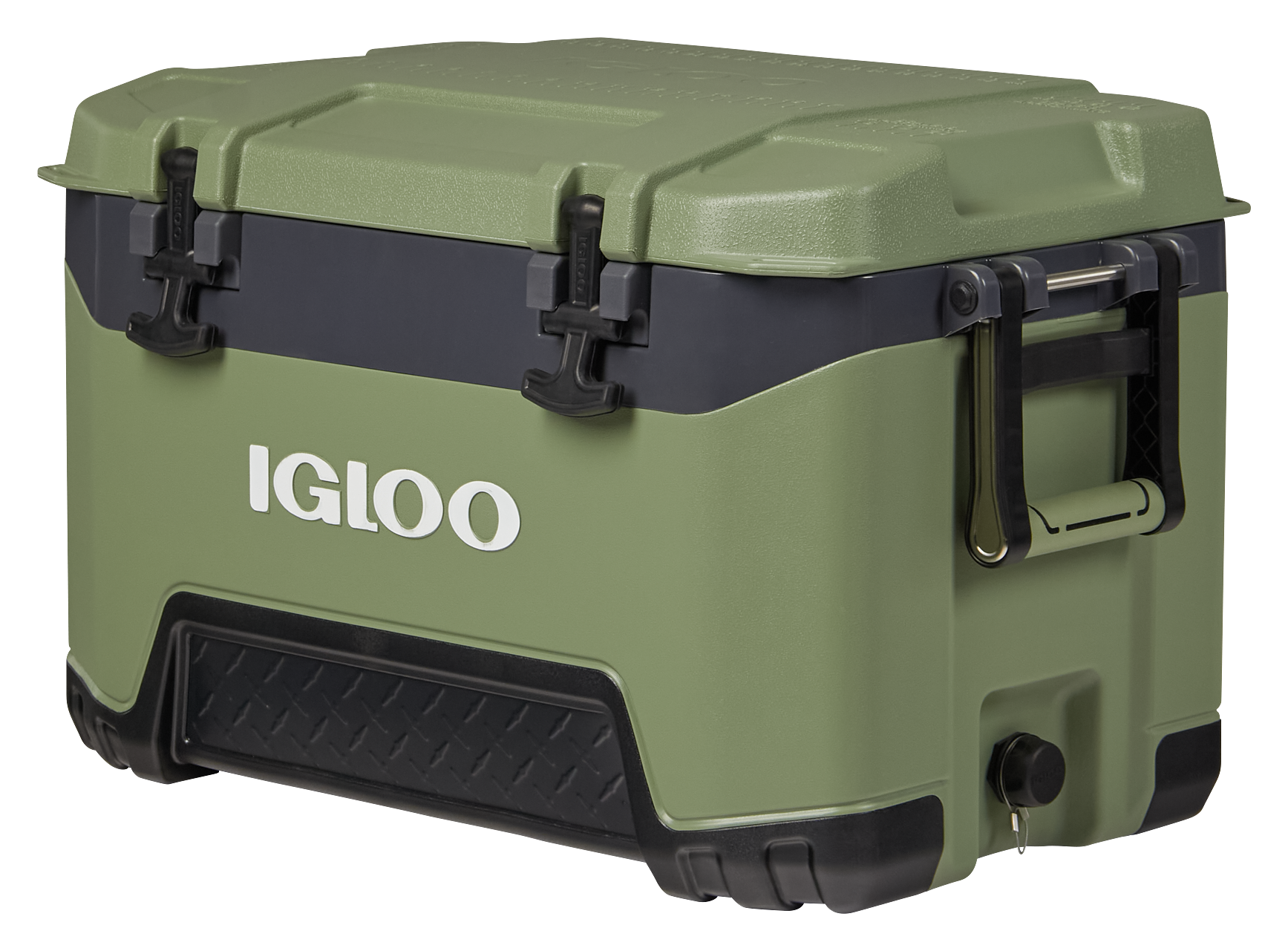 Igloo BMX 52-Quart Cooler - Oil Green/Tactical Gray