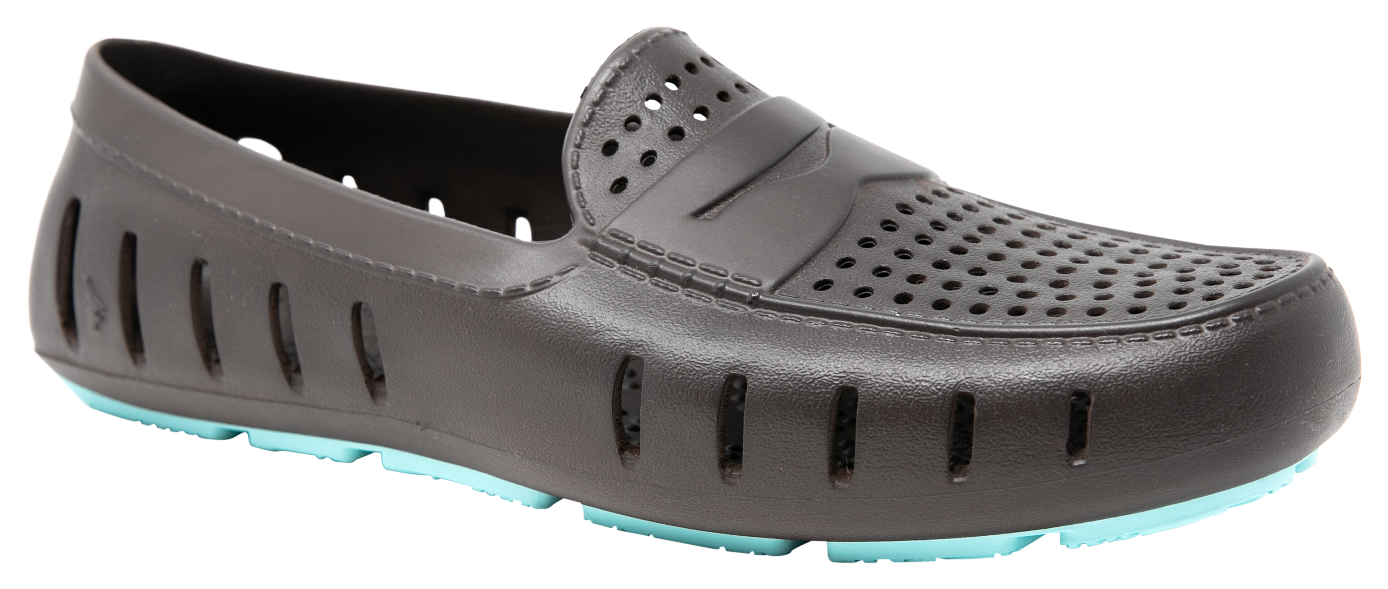 Floafers Country Club Driver Solid Slip-On Shoes for Men - Espresso/Island 