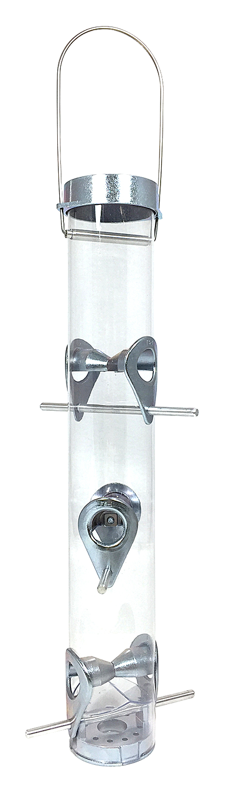 Droll Yankees Classic A-6F Silver Sunflower Bird Feeder